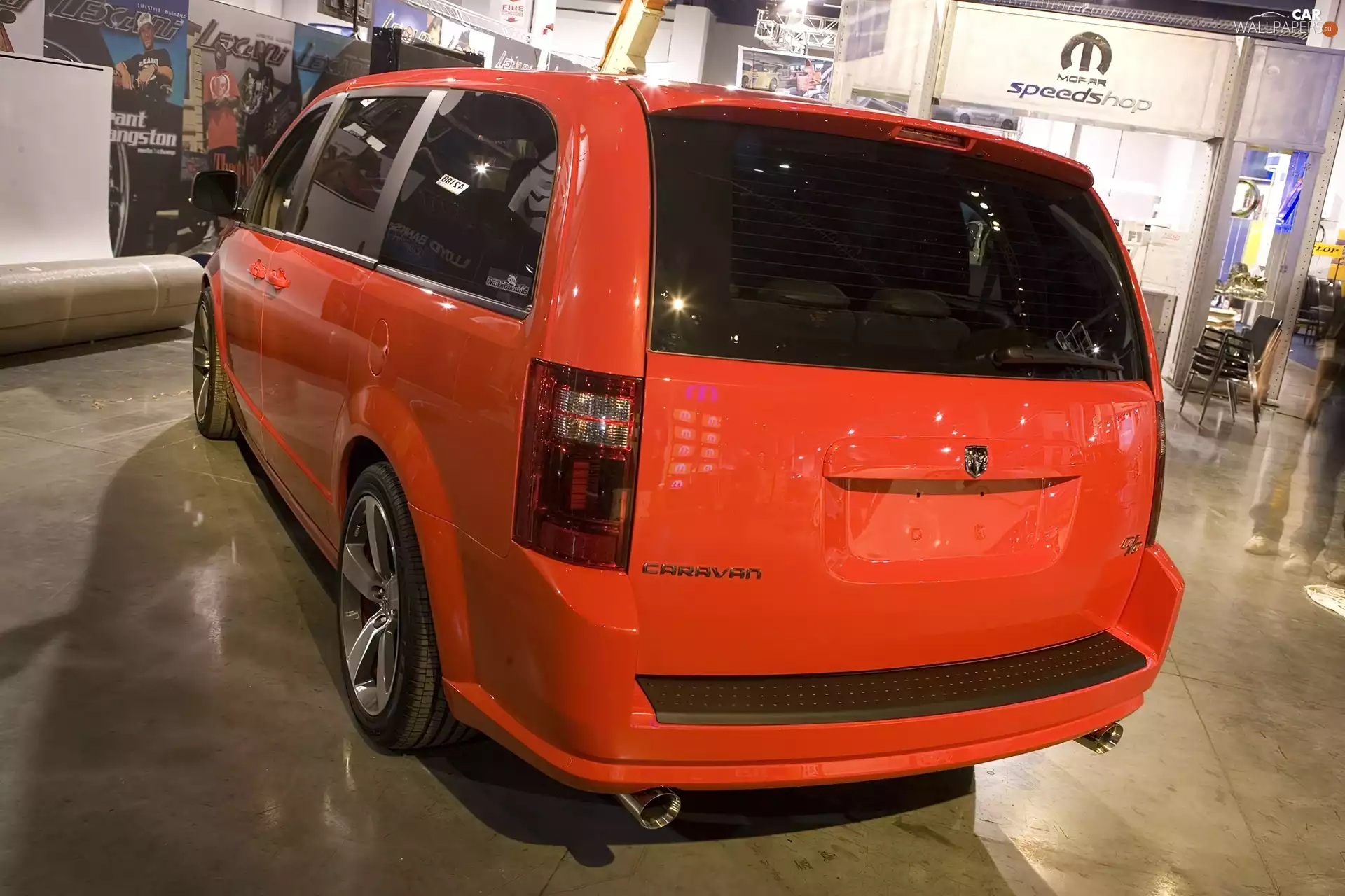 Dodge Caravan, presentation, New