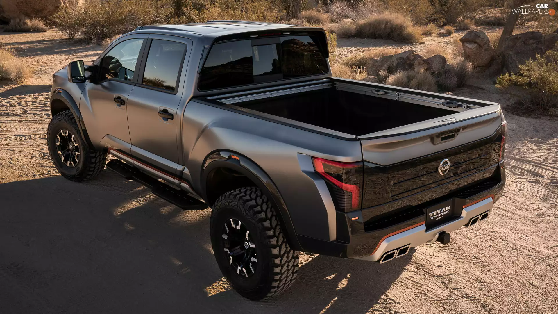 2016, Nissan Titan Warrior, Back