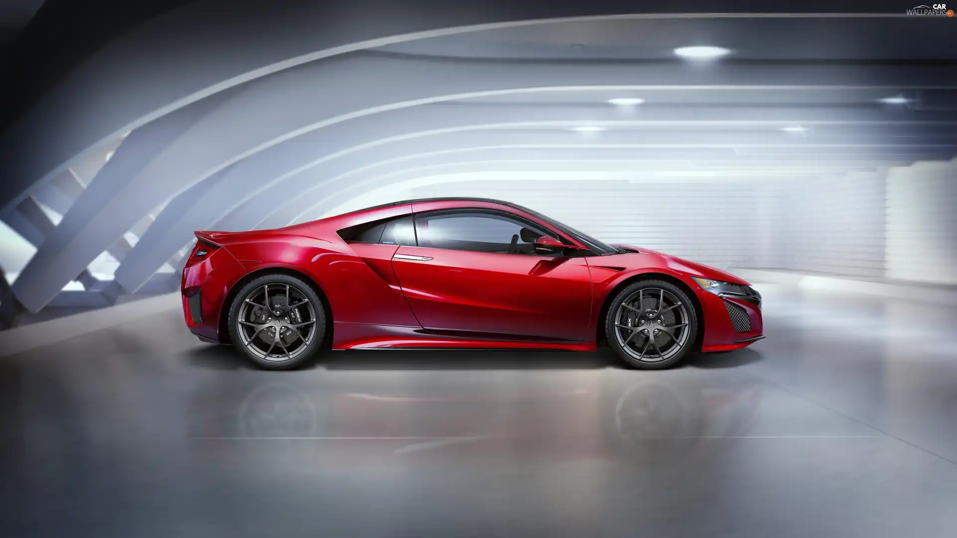 red hot, Honda, NSX