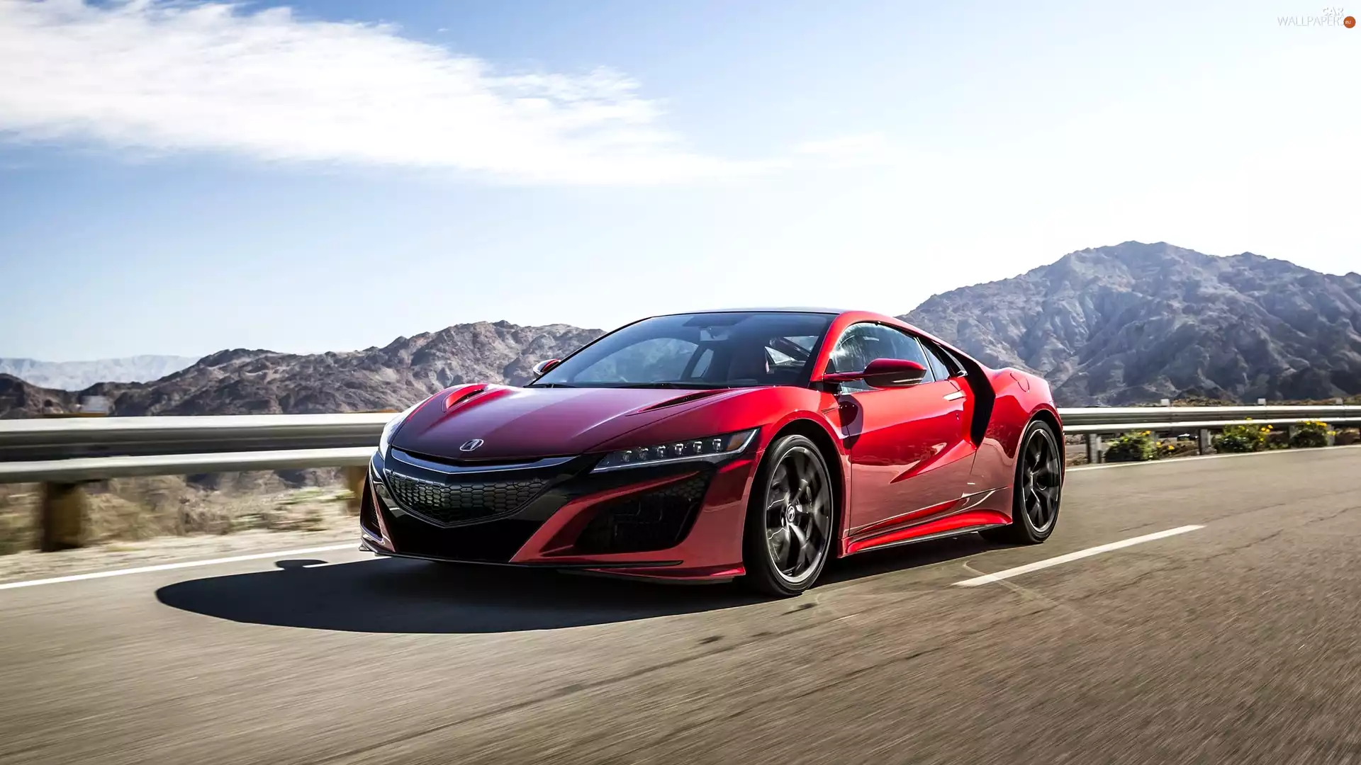 red hot, Acura NSX