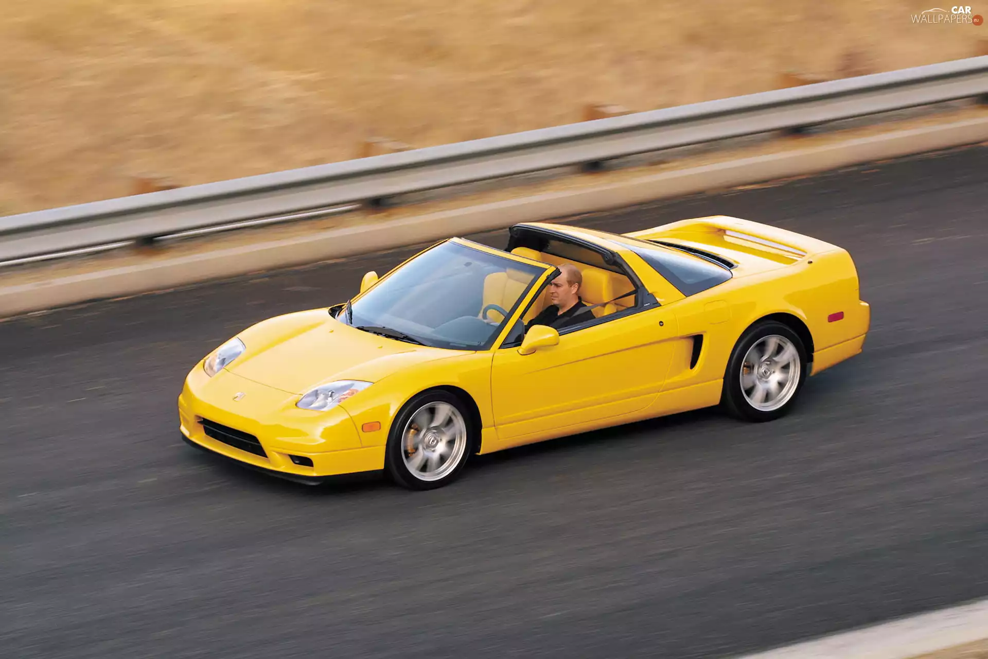Yellow Honda, Honda NSX