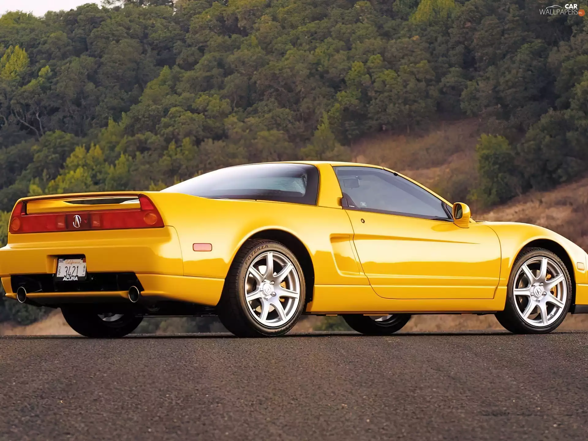 Yellow Honda, Honda NSX