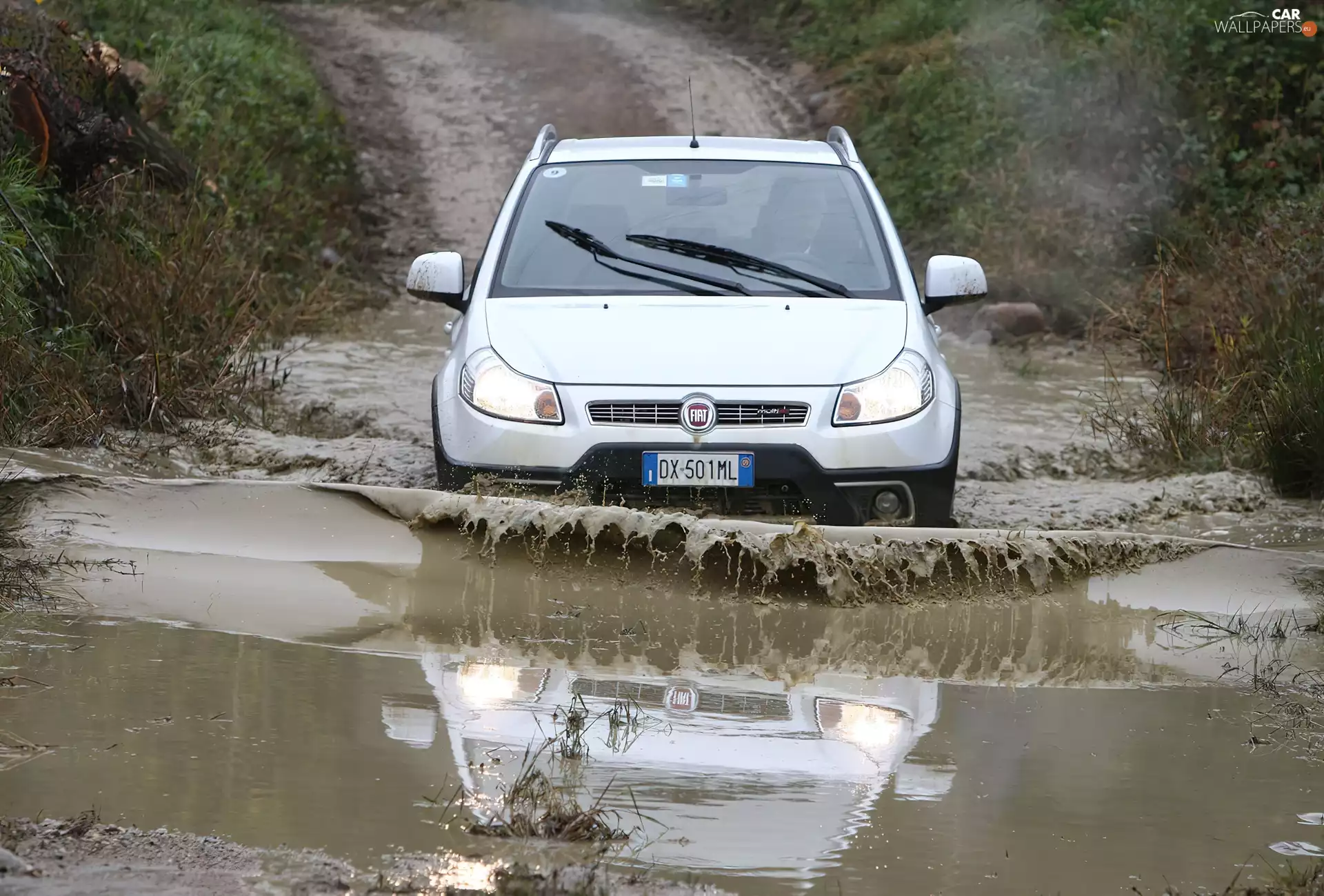 passage, Fiat Sedici, Offroad