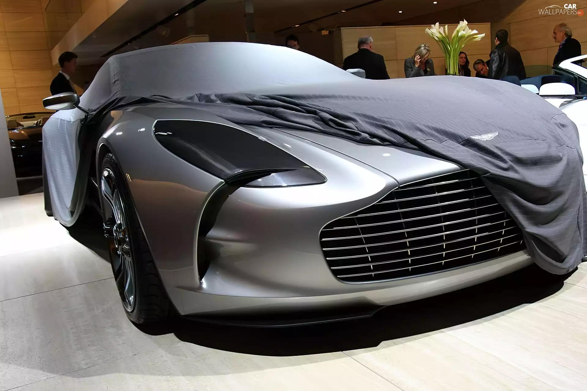 saloon, Aston Martin One-77, exhibition