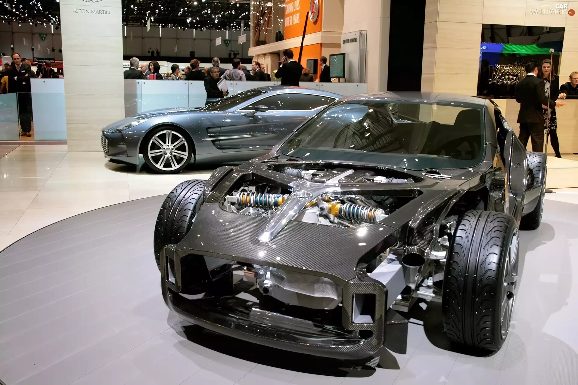 frame, Aston Martin One-77, section