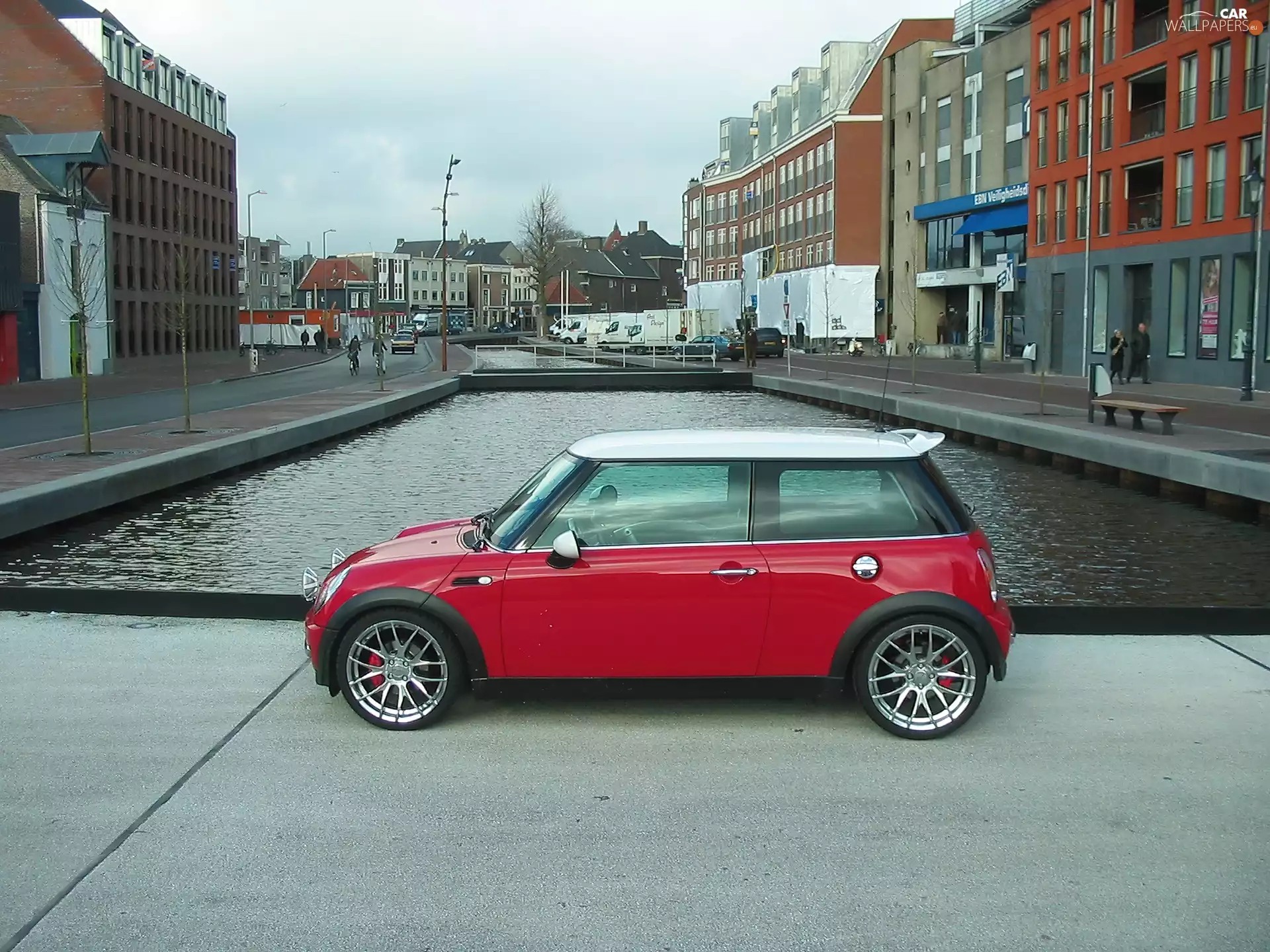 Mini One, Town, canal, @