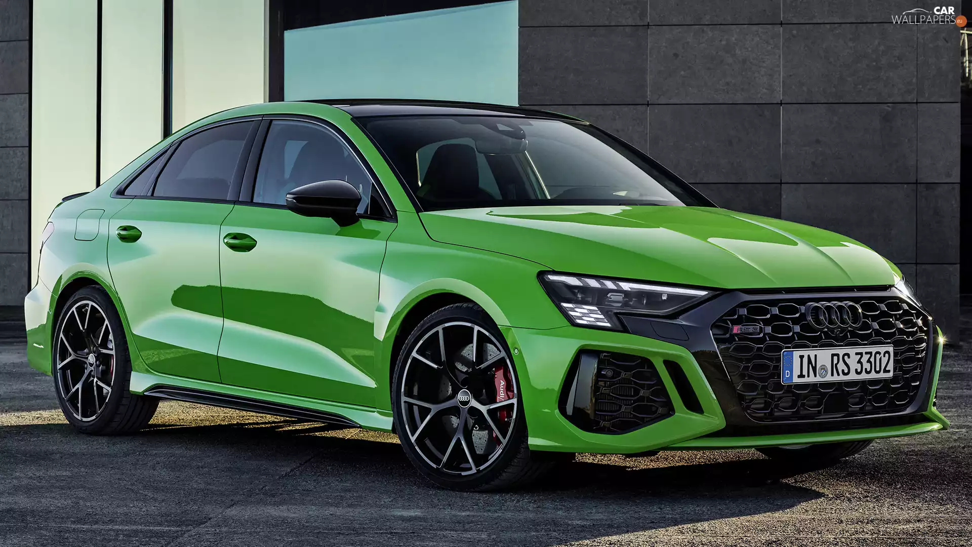 Audi RS3, green ones