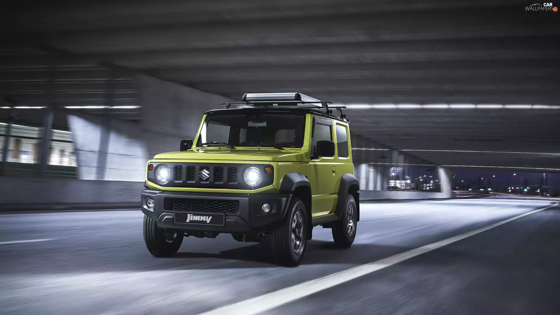 Suzuki Jimny, green ones