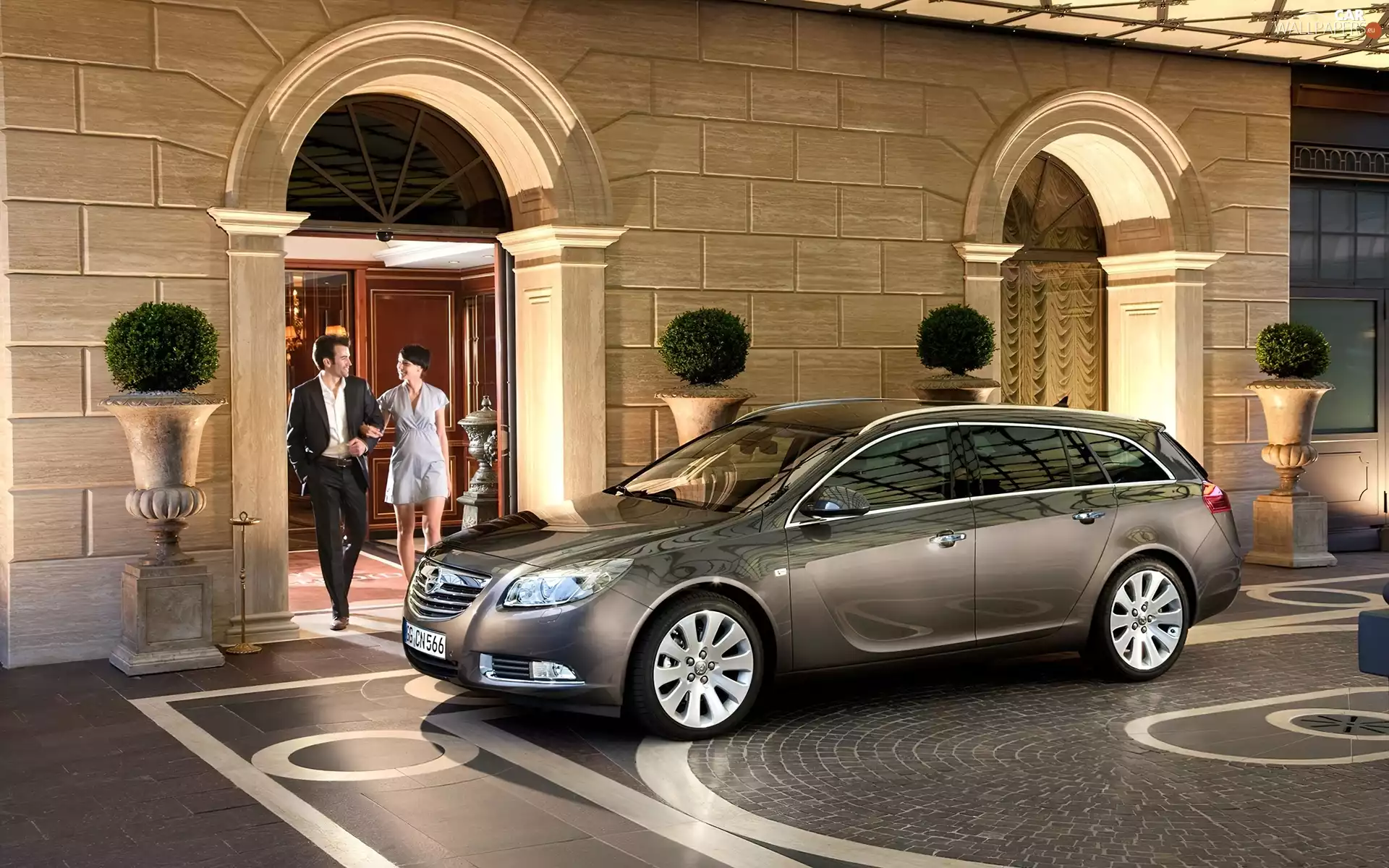 Steam, Opel Insignia, Hotel hall