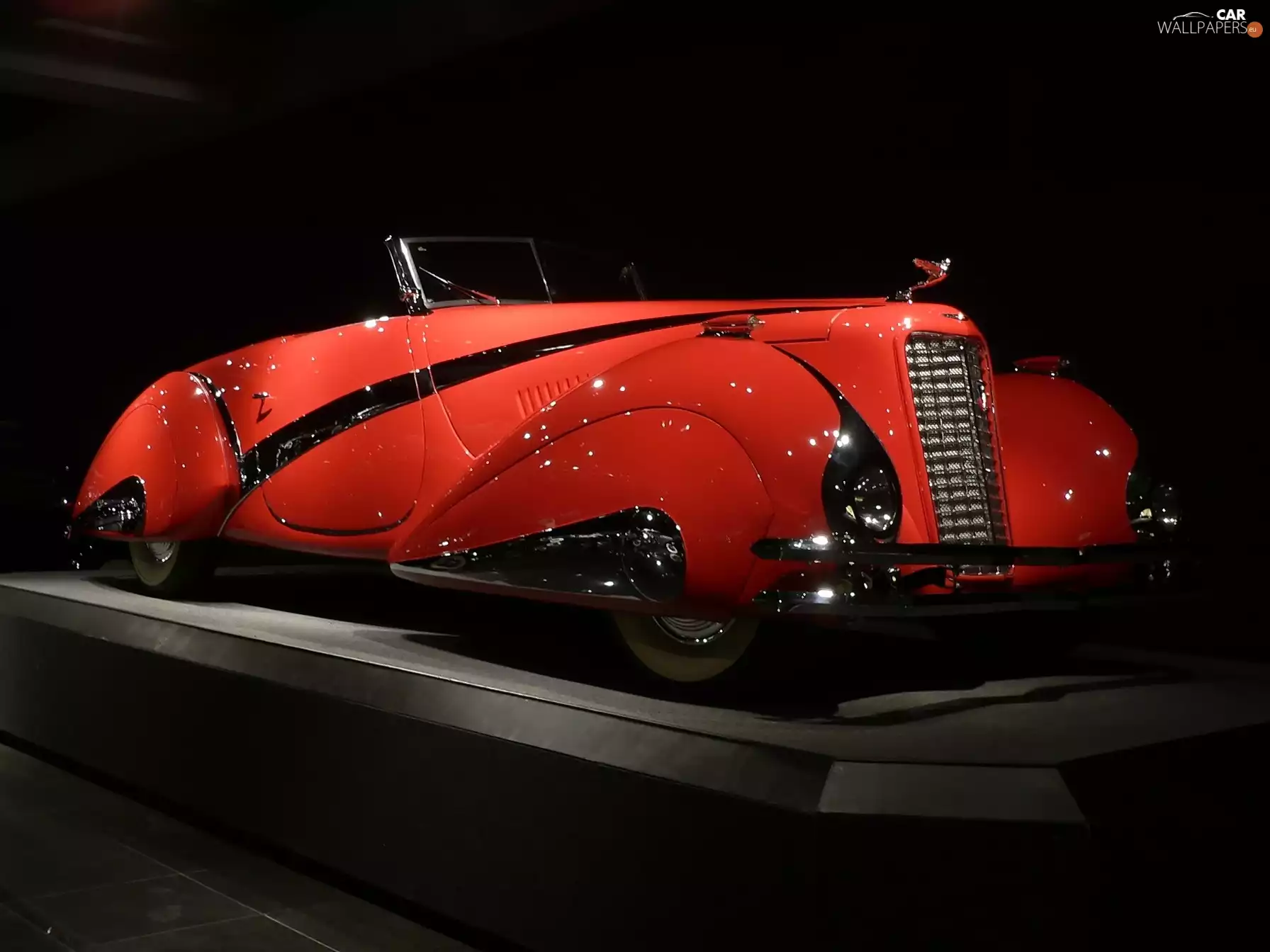 opening, Cadillac, stamp