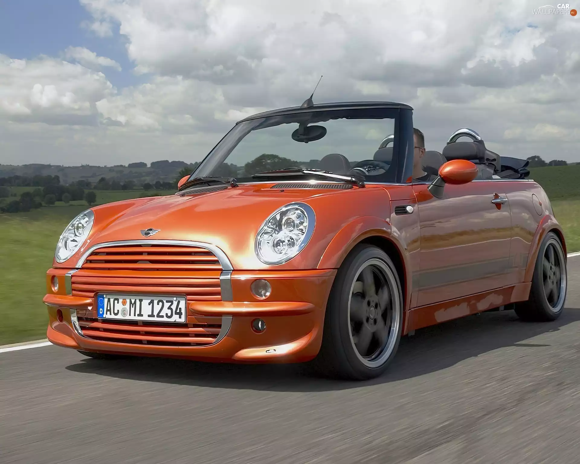 Orange, Mini Cabrio