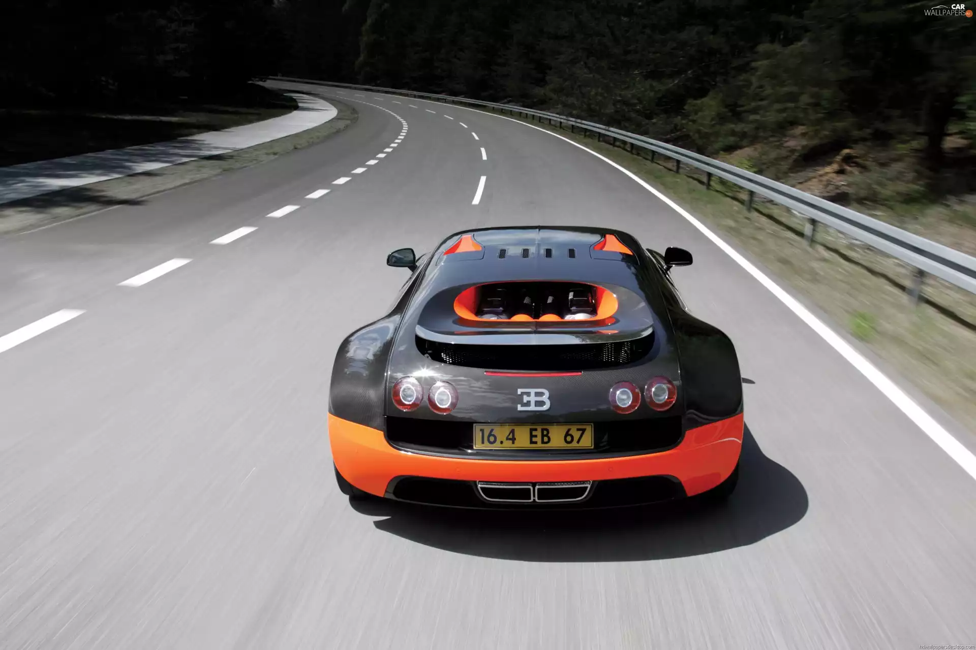 Extras, Bugatti Veyron, Orange