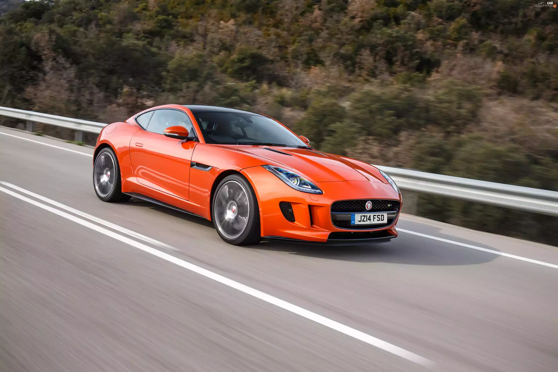 Way, Orange, Jaguar F-Type
