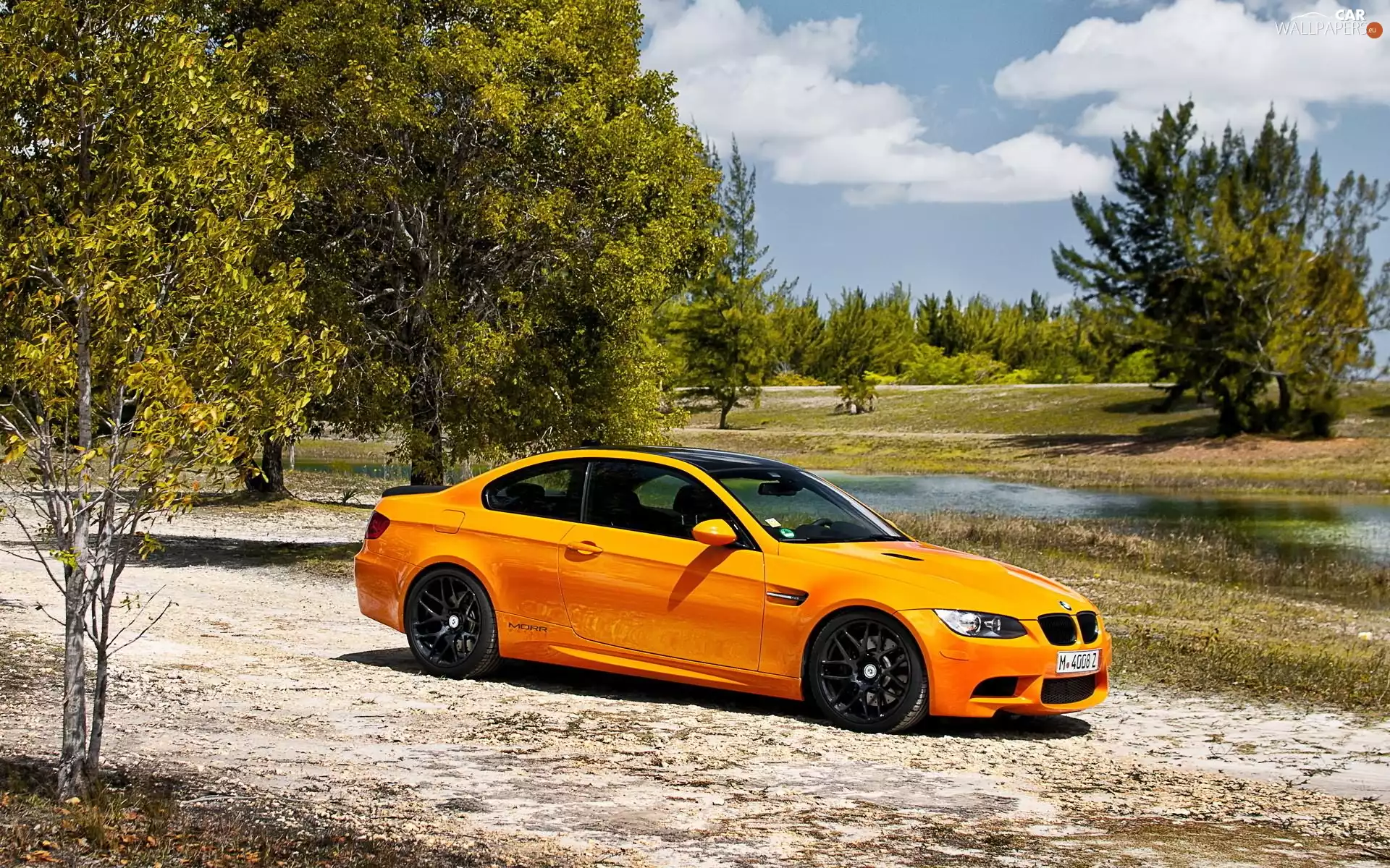 Orange, BMW M3