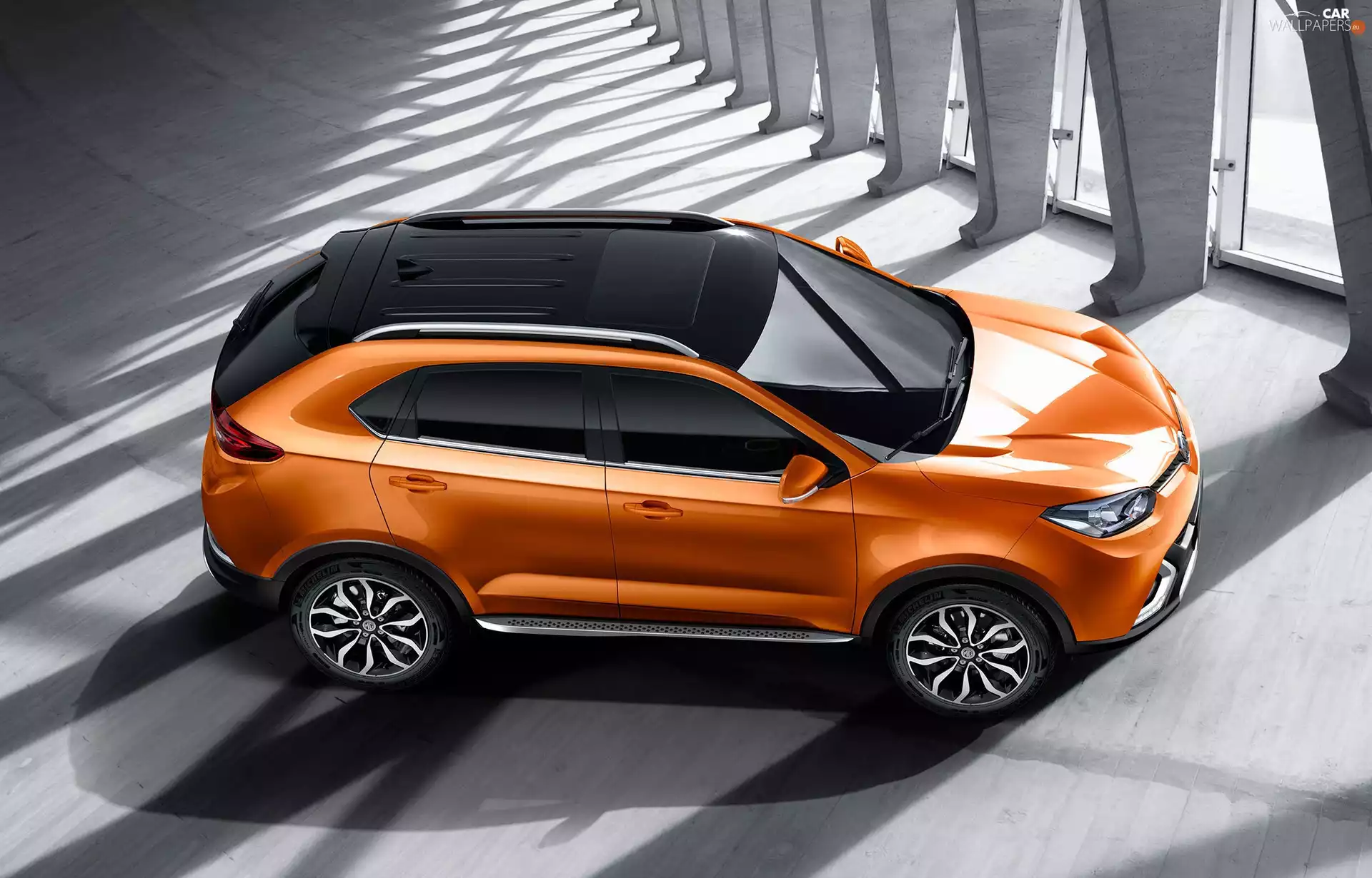 2016, Orange, MG GS SUV