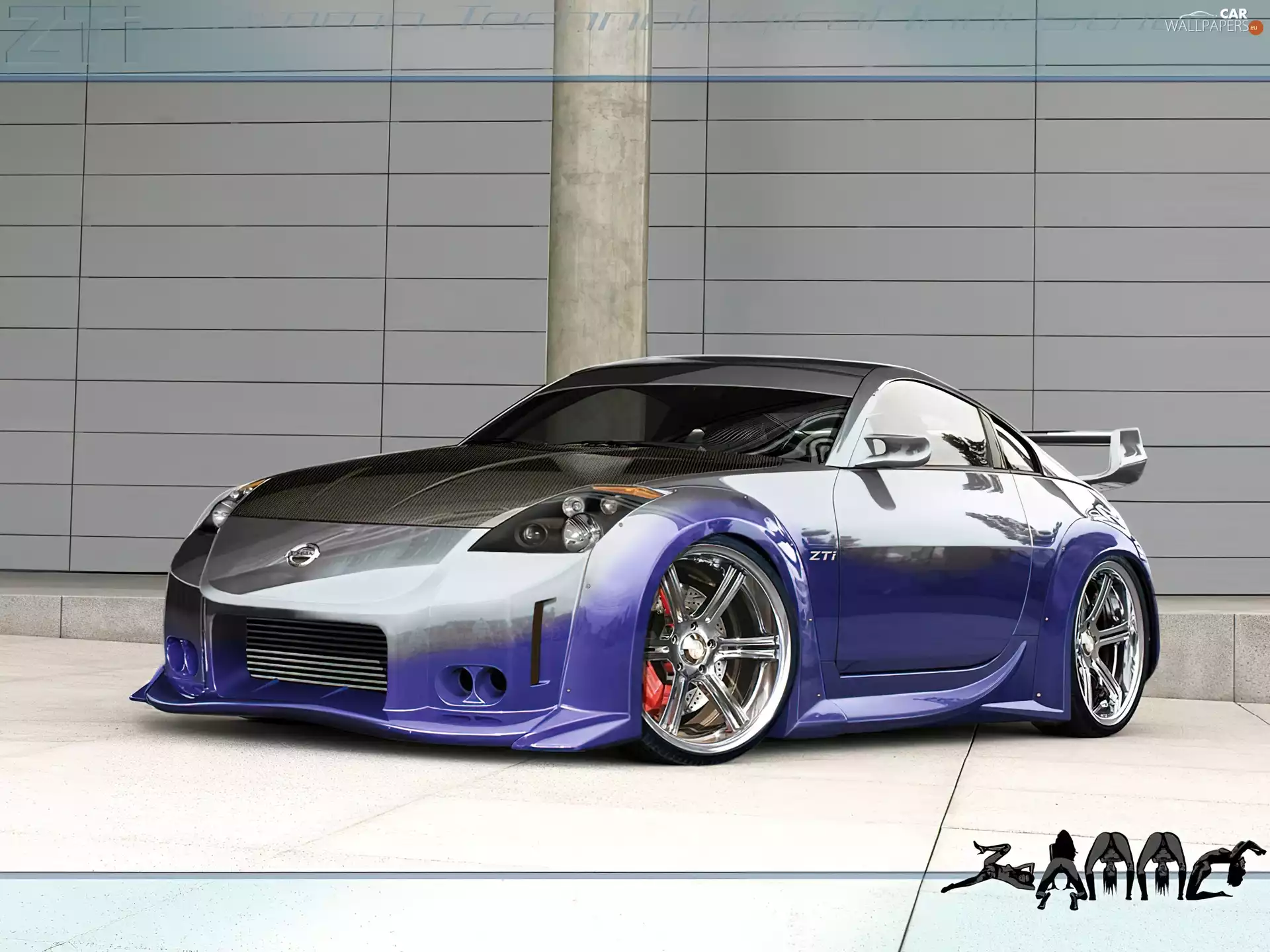 spoilers, Nissan 350Z, pack