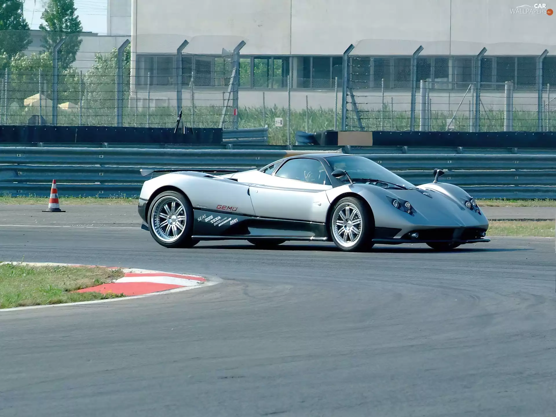 Pagani Zonda, track