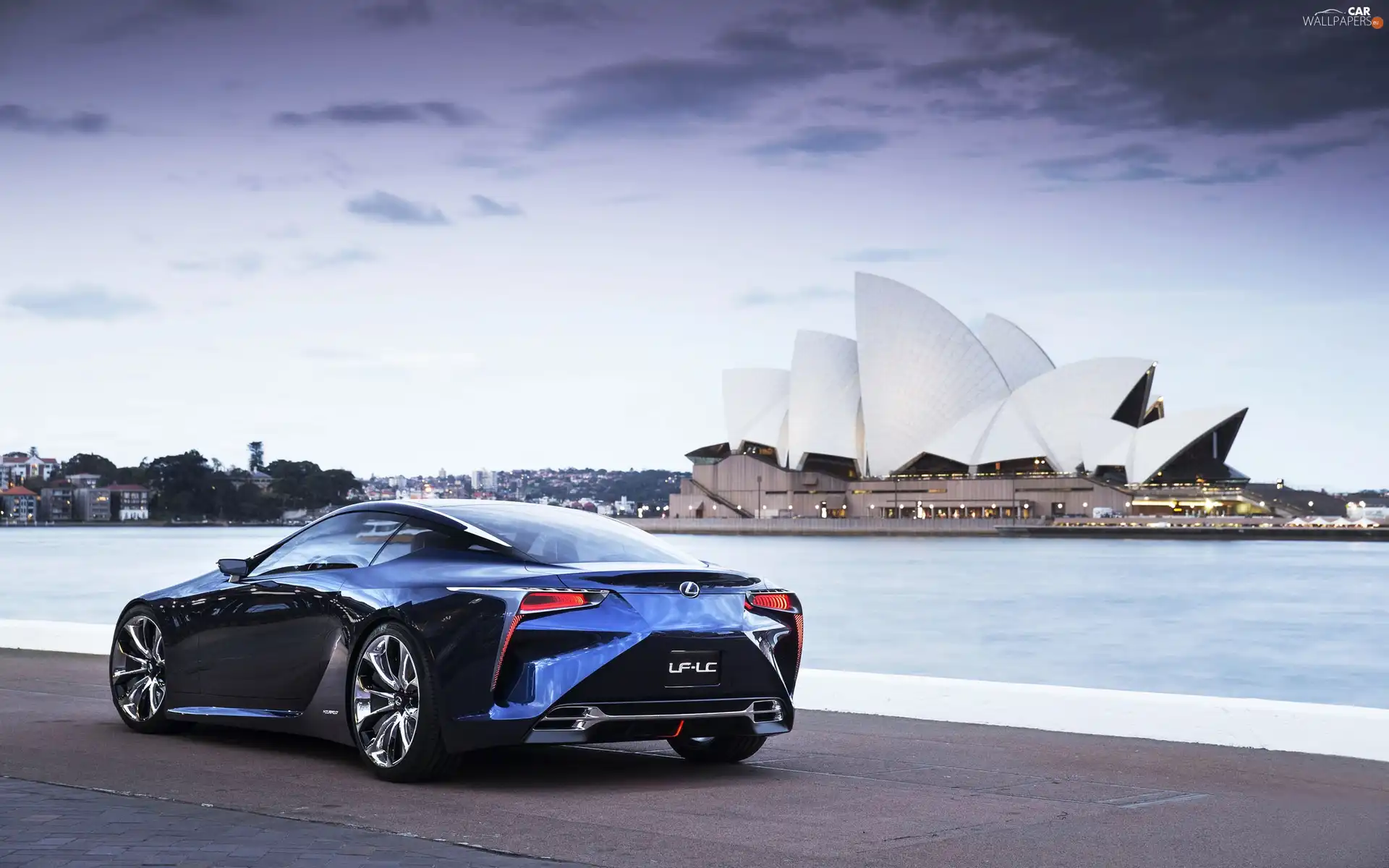 Sydney Opera House, concept, Lexus LF-LC