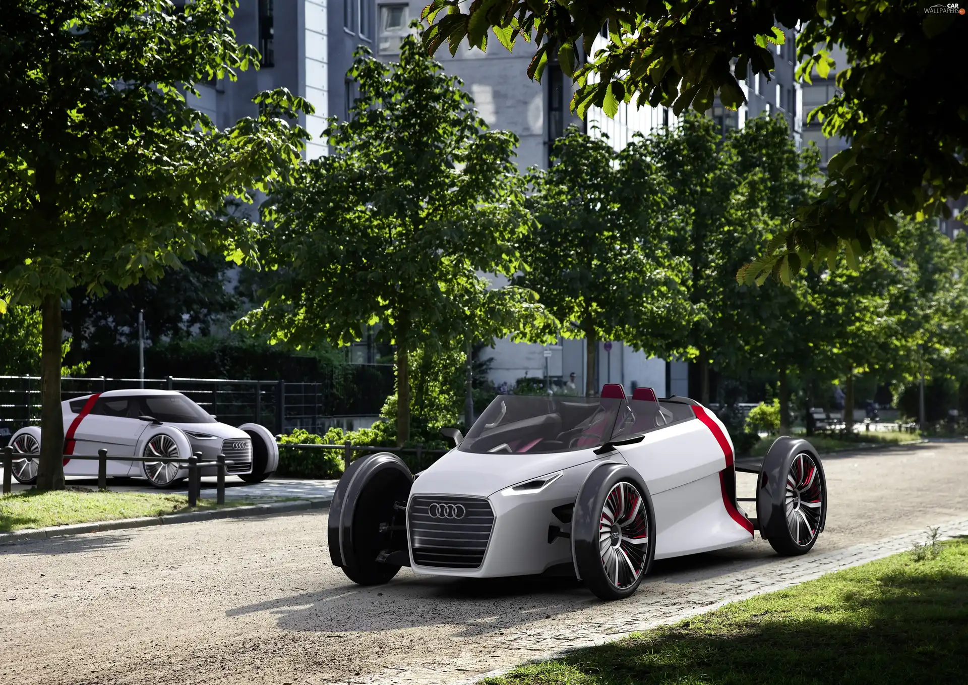 Audi Urban Spyder, parking