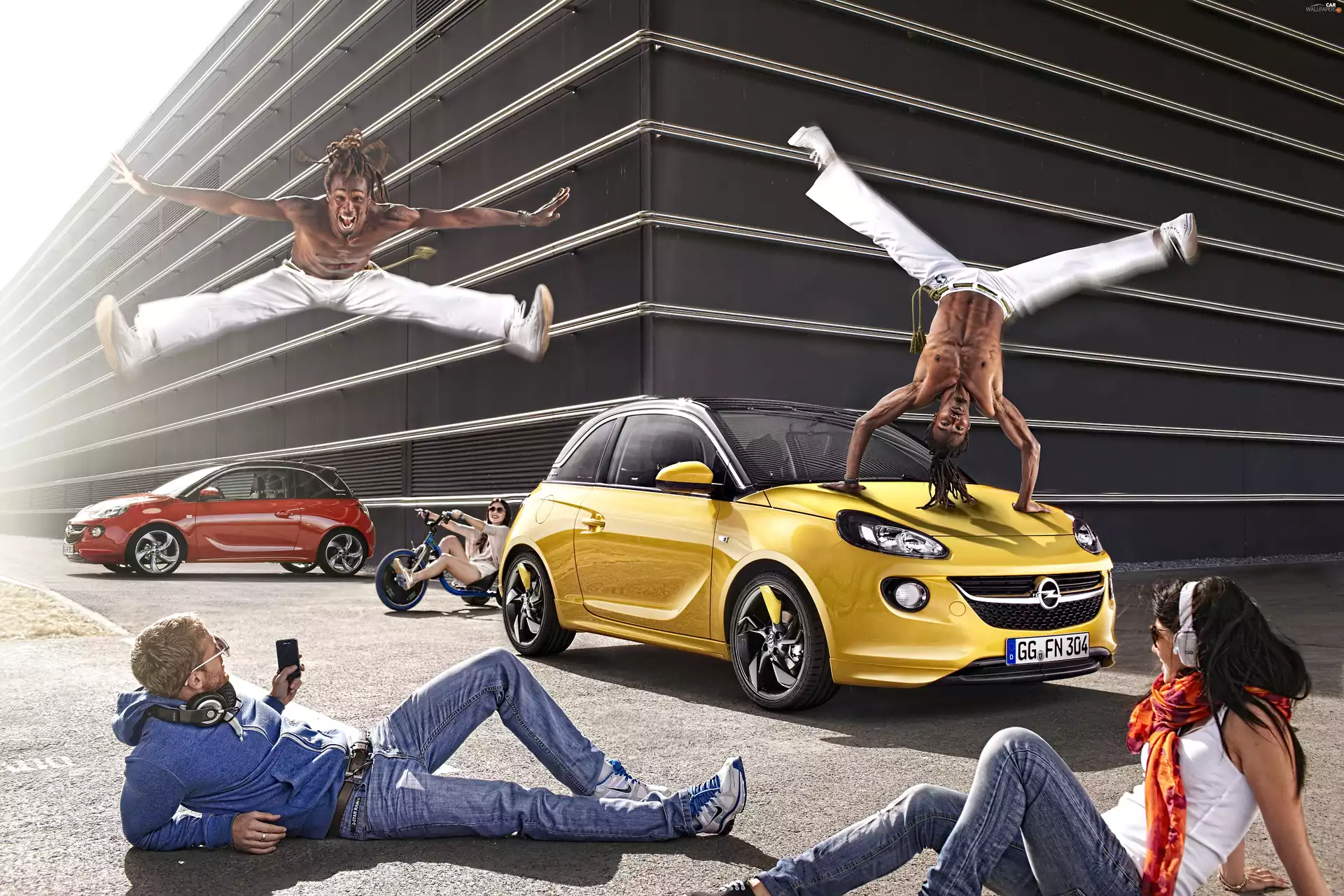 House, Opel Adam, People