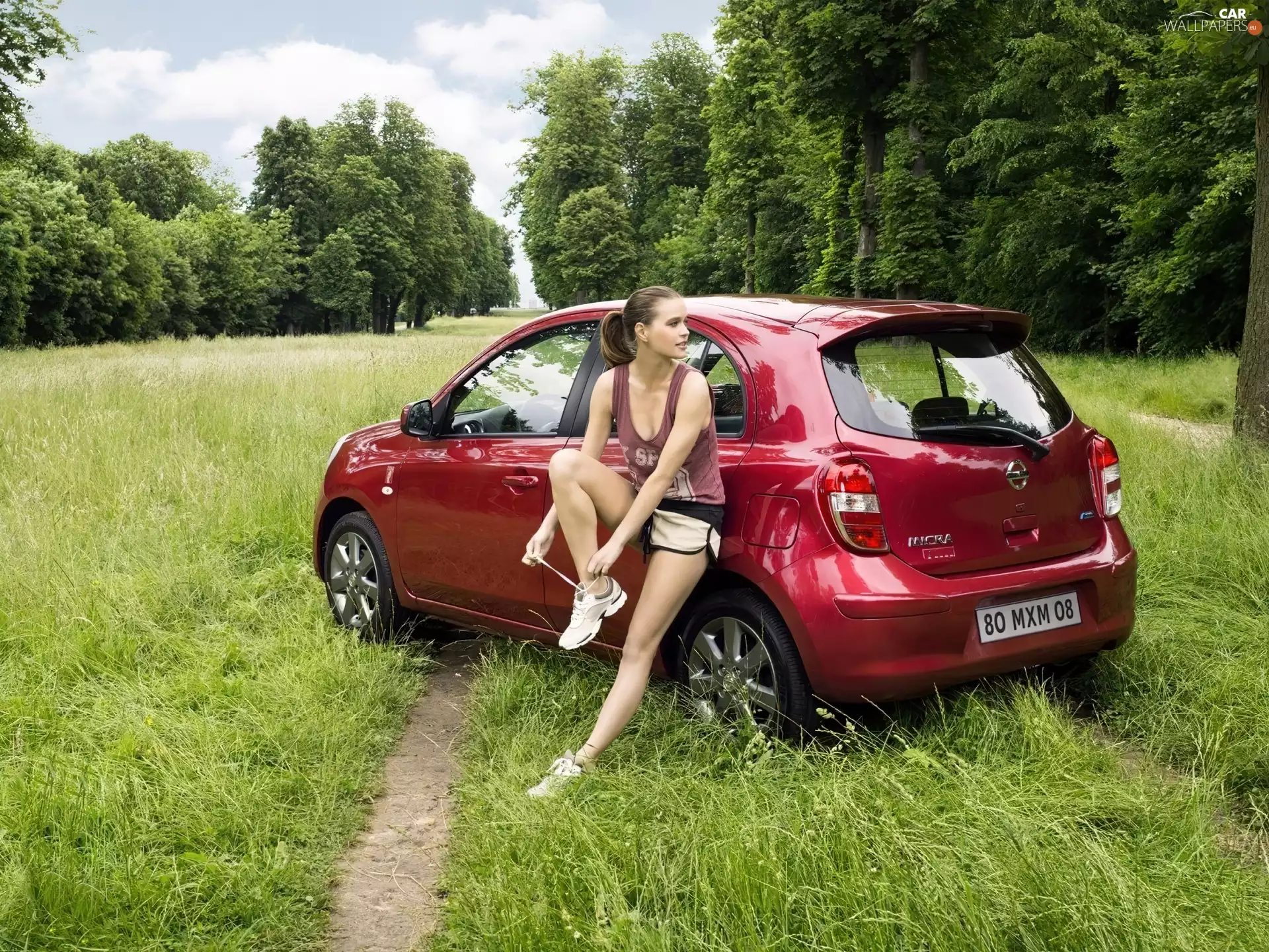 personal, girl, Automobile