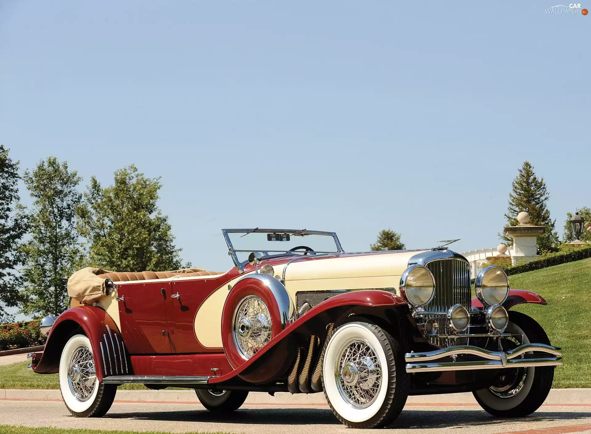 antique, Duesenberg SJ Phaeton