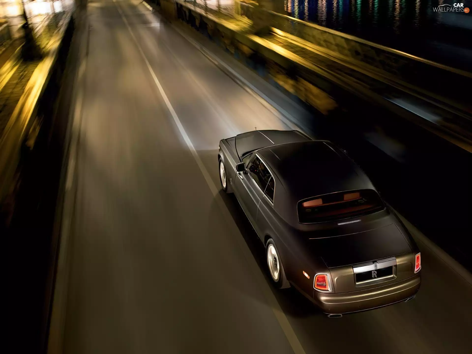 roads, Rolls-Royce Phantom Coupe, lighting