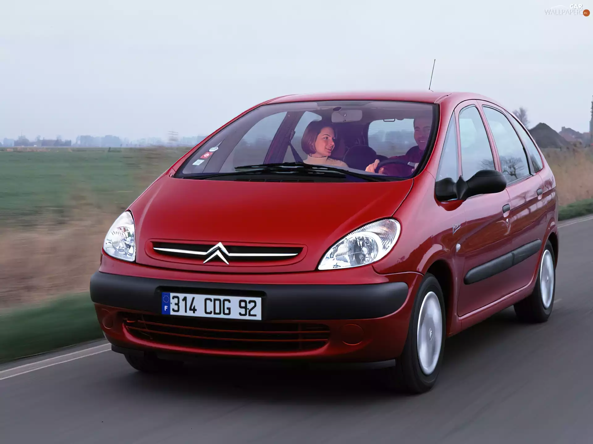 Red, Citroen Xsara Picasso