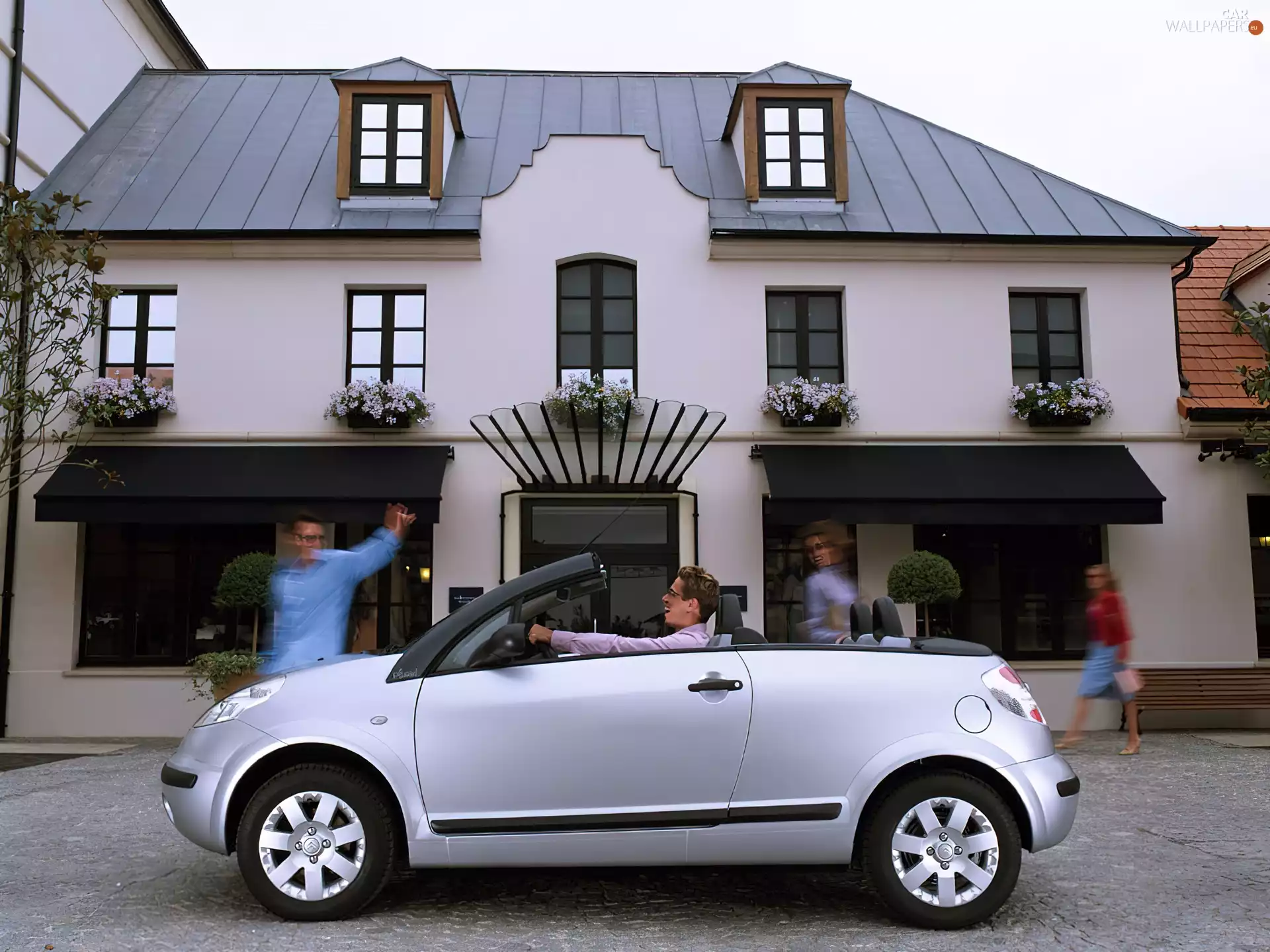 silver, Citroen C3 Pluriel