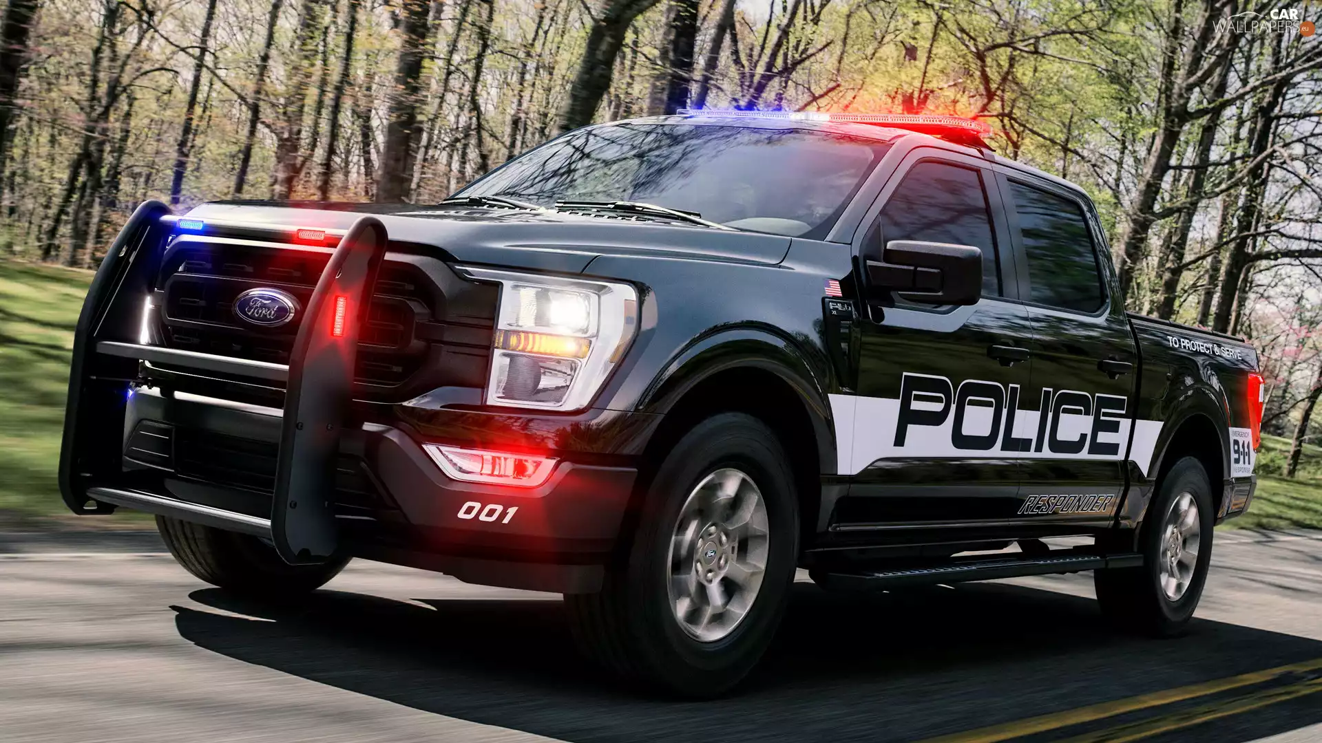 Ford F-150, police