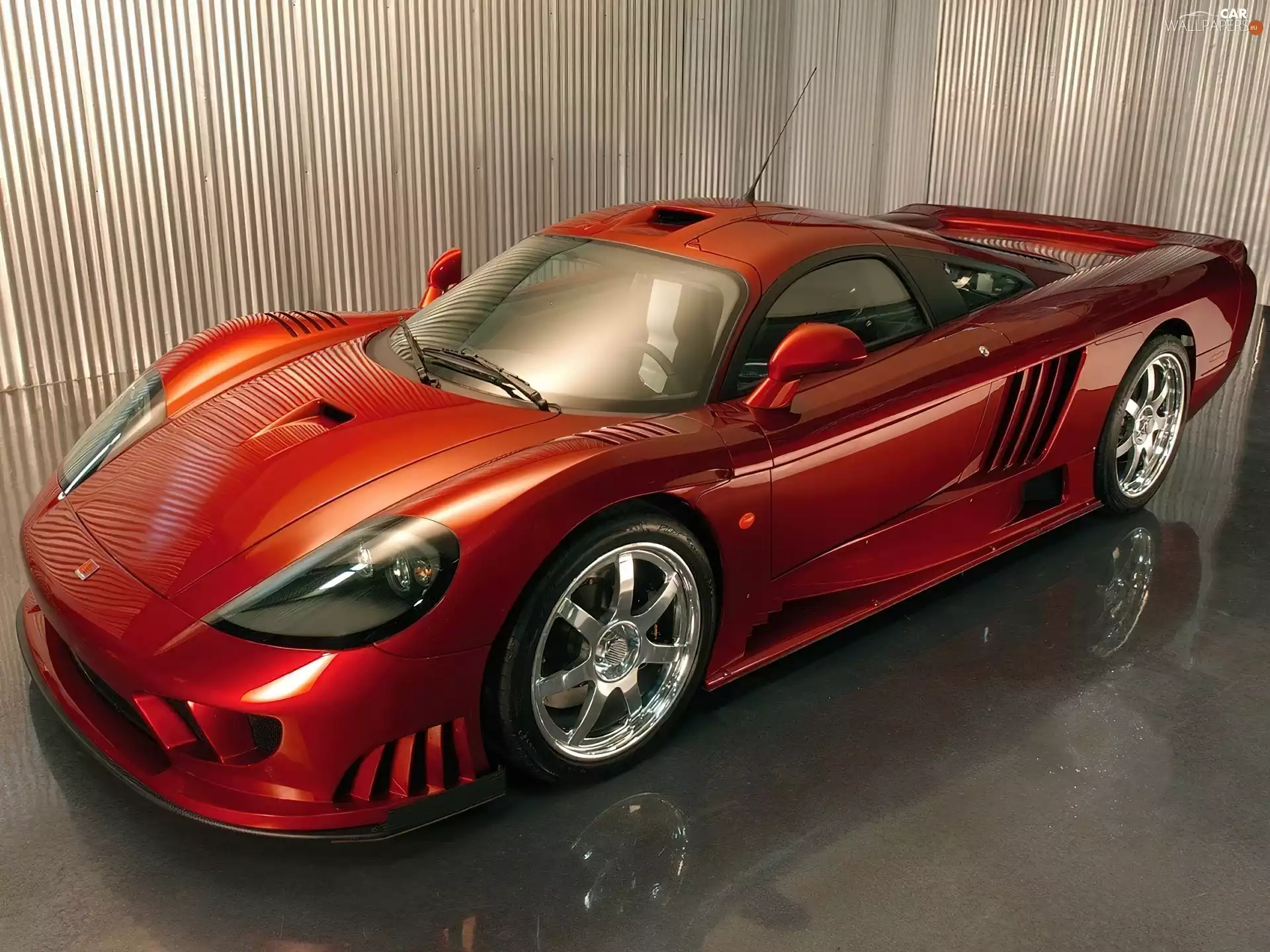 @, Saleen S7, polished