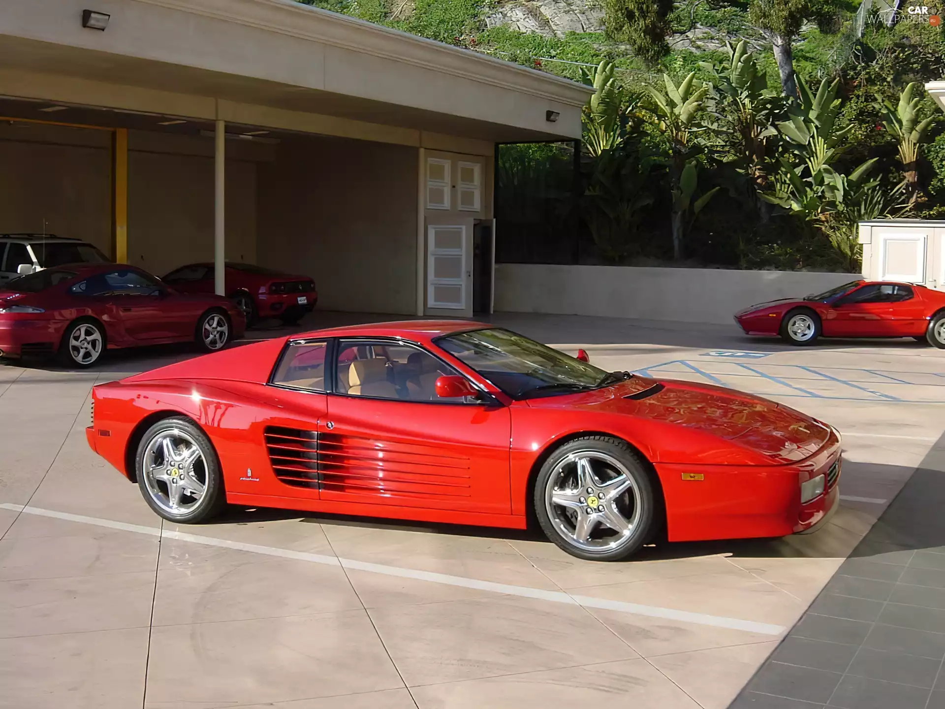 @, Ferrari Testarossa, polished