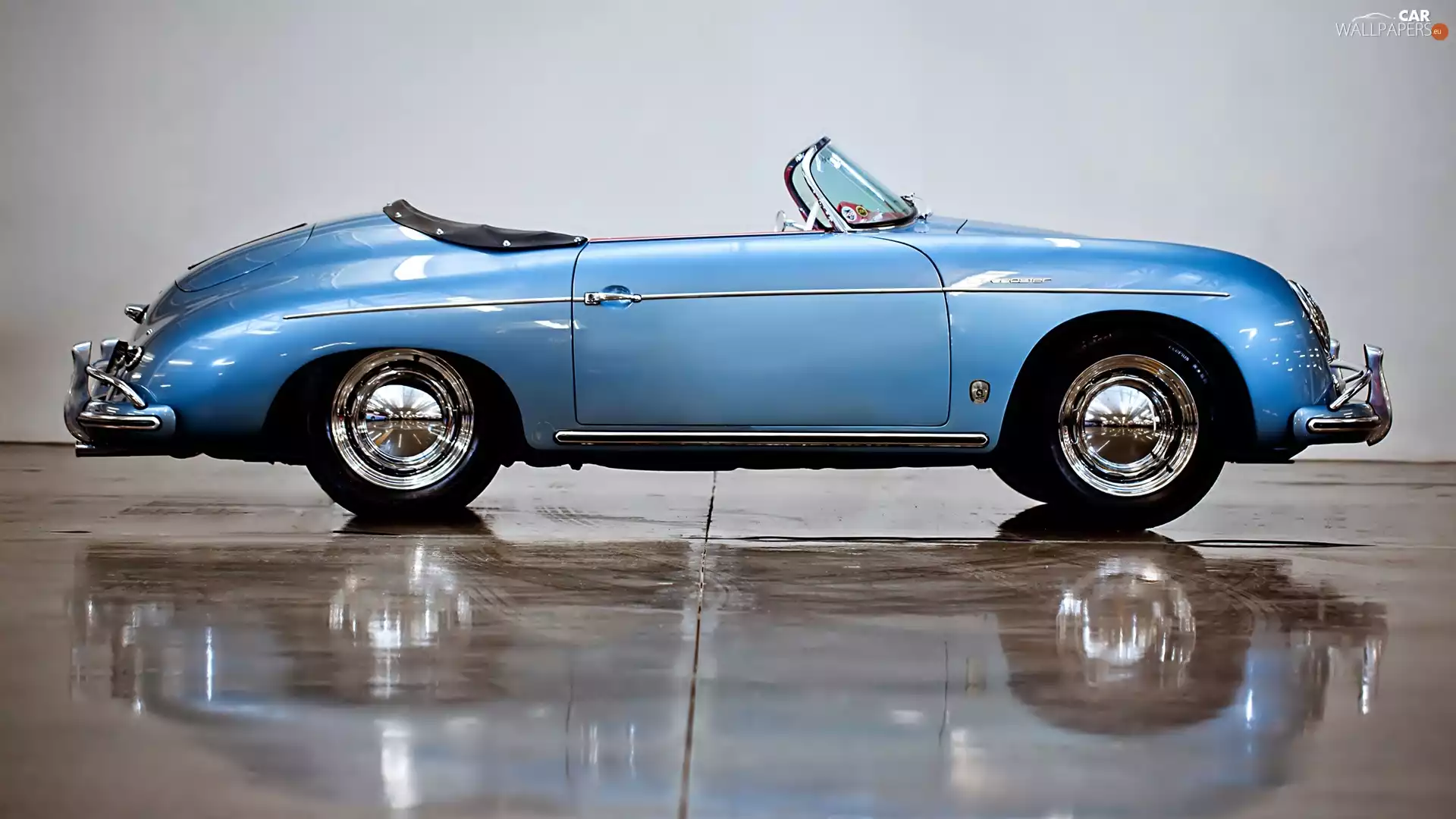 Automobile, Porsche 356, 1955, antique