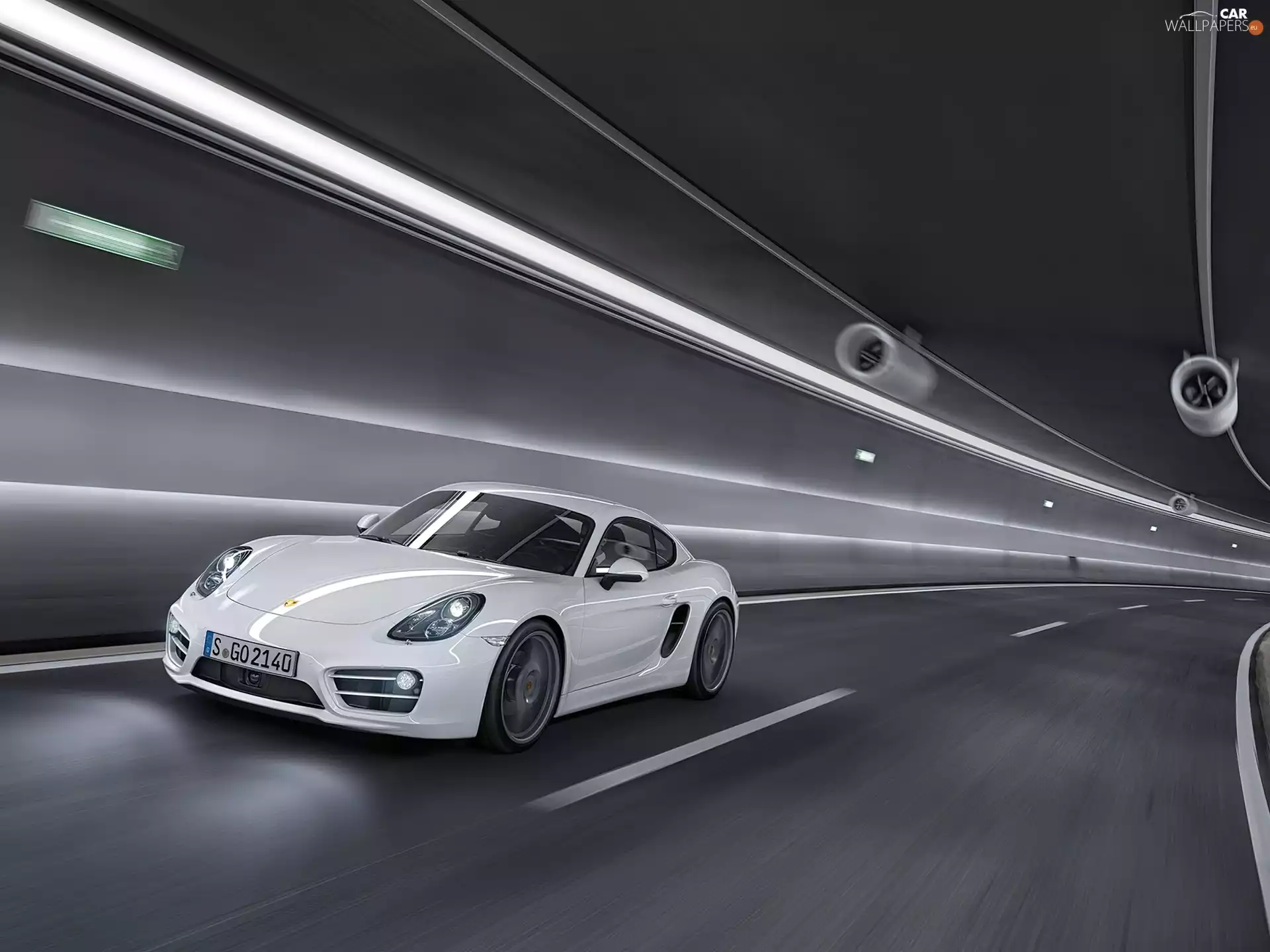 tunnel, Porsche Cayman S, Way