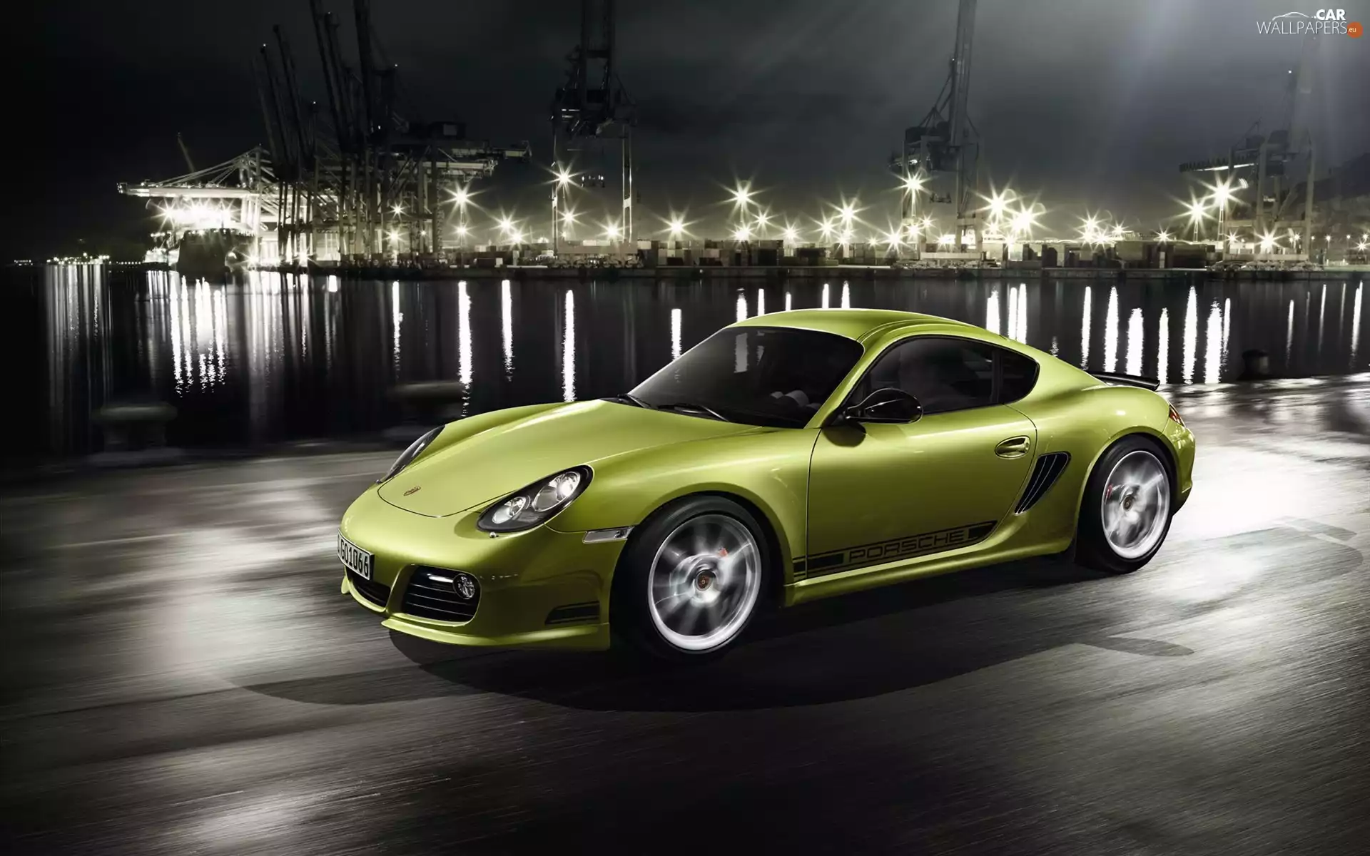 Cayman, olive, 2011, port, R, Porsche