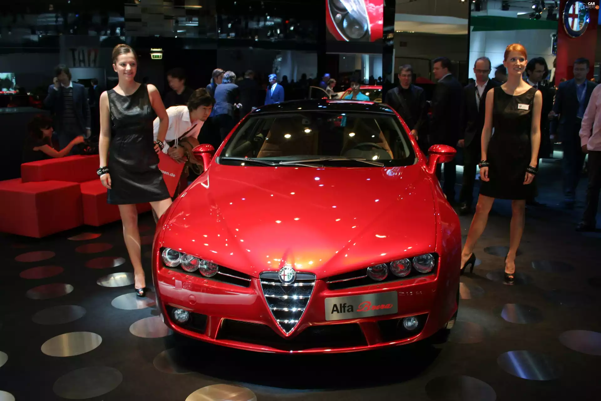 models, presentation, Alfa Romeo Brera