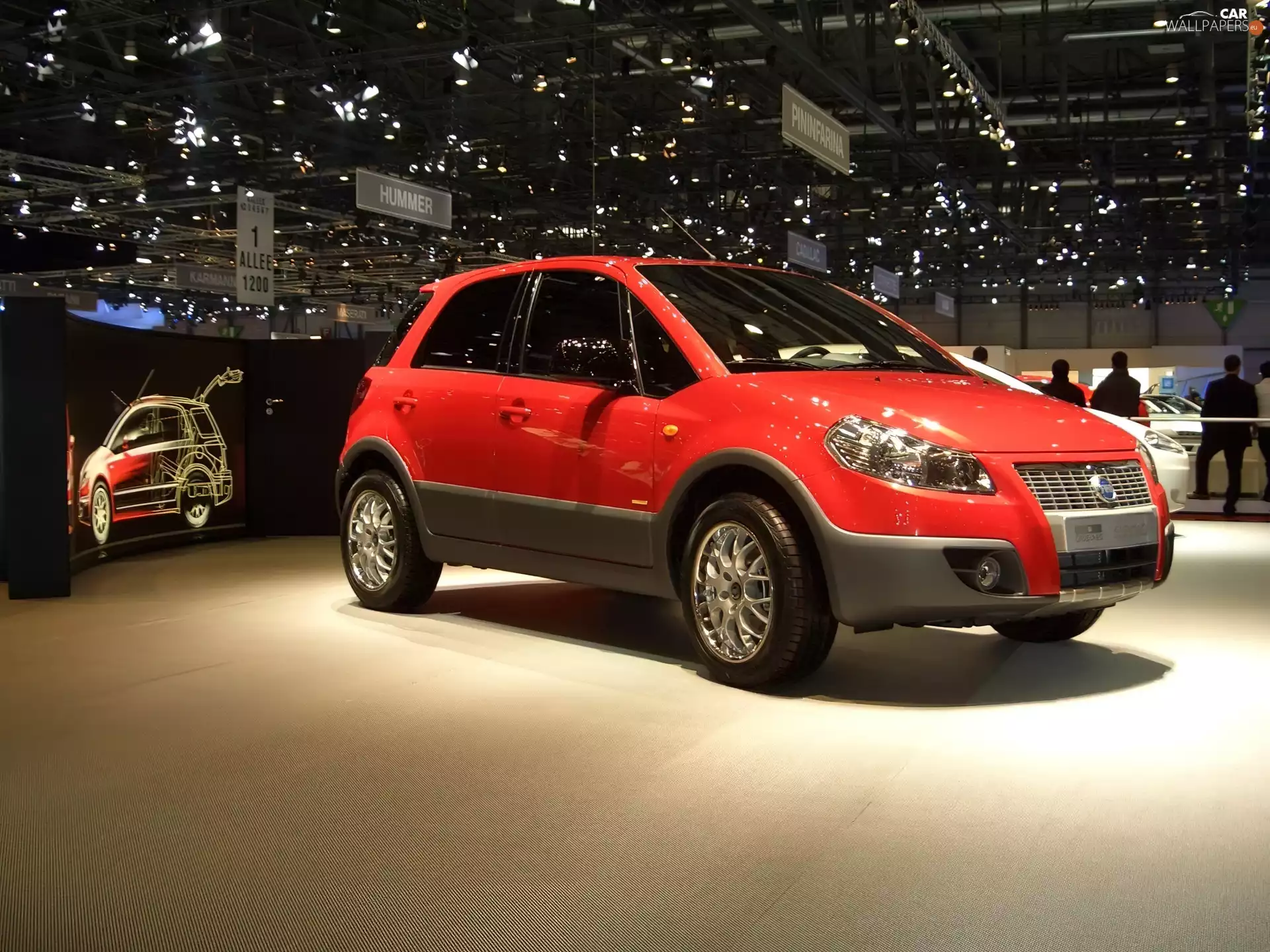 presentation, Fiat Sedici