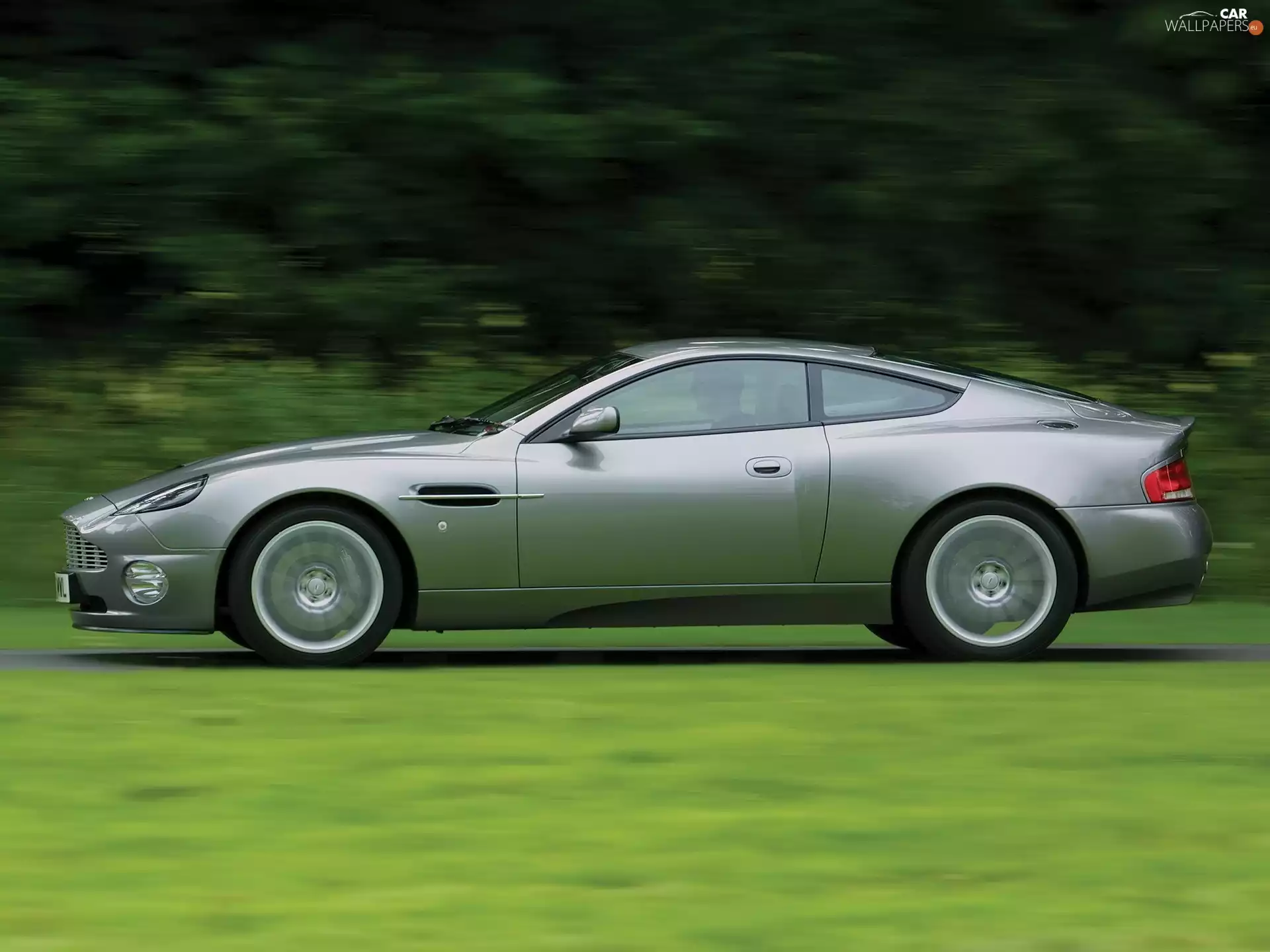 Left Profile, Aston Martin, V12