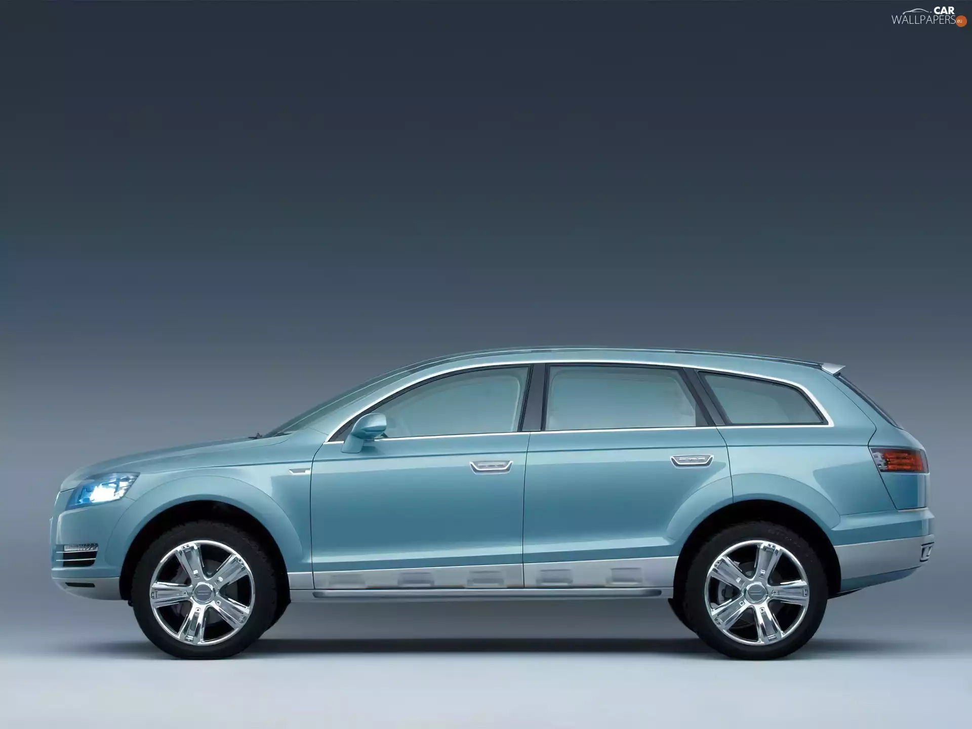 Audi Q7, Left Profile