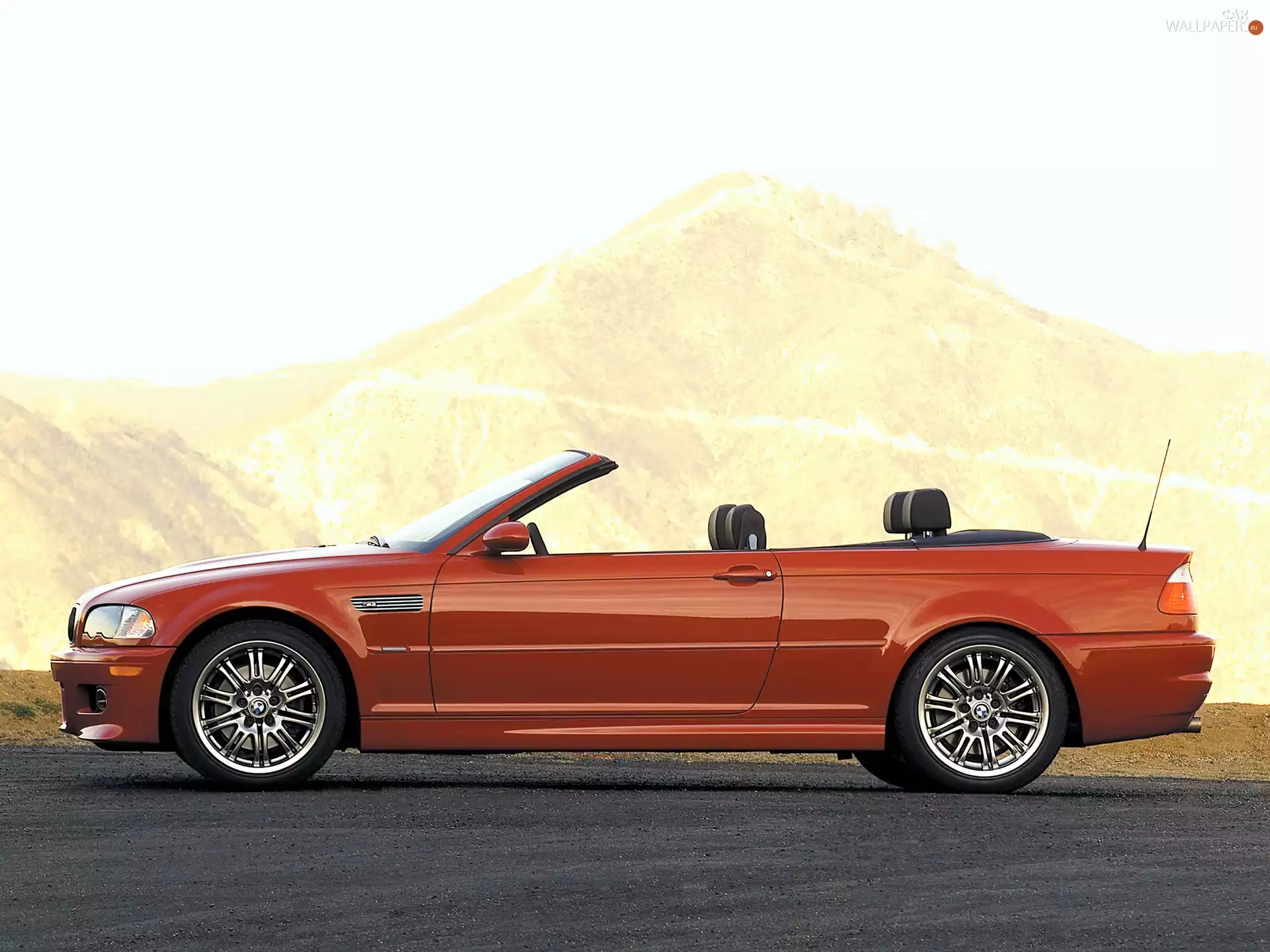 Left profile, BMW M3, Cabrio