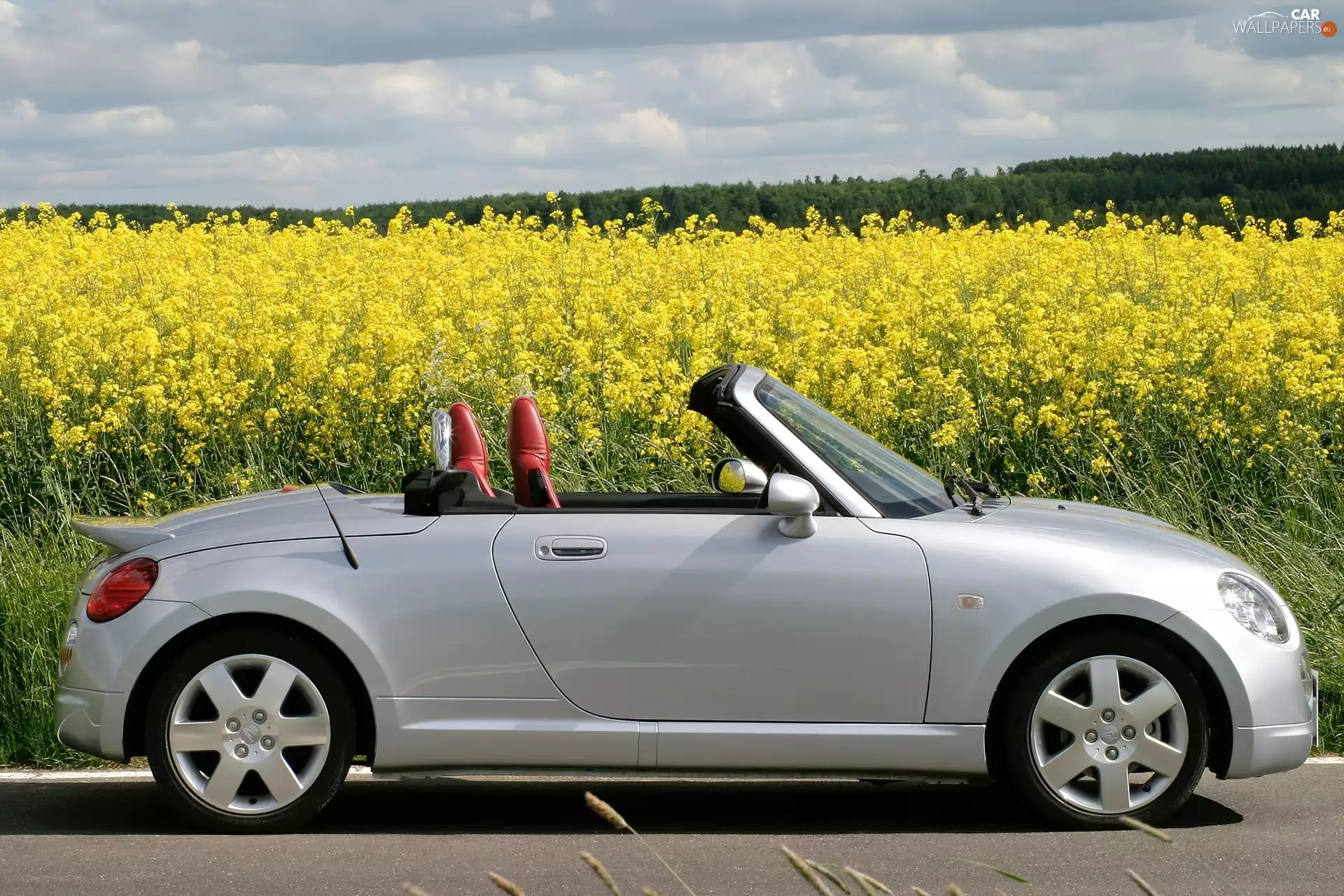 Daihatsu Copen, right, profile