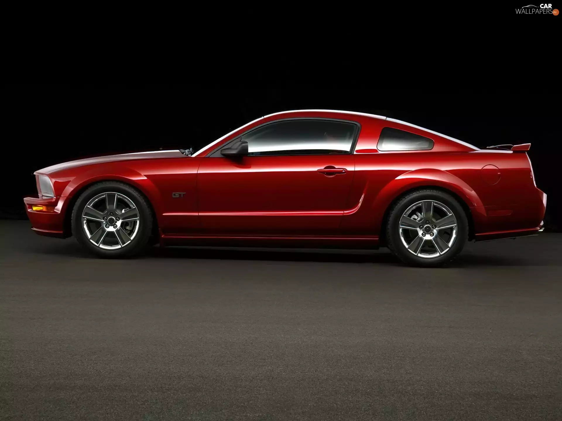 Ford Mustang, Left Profile