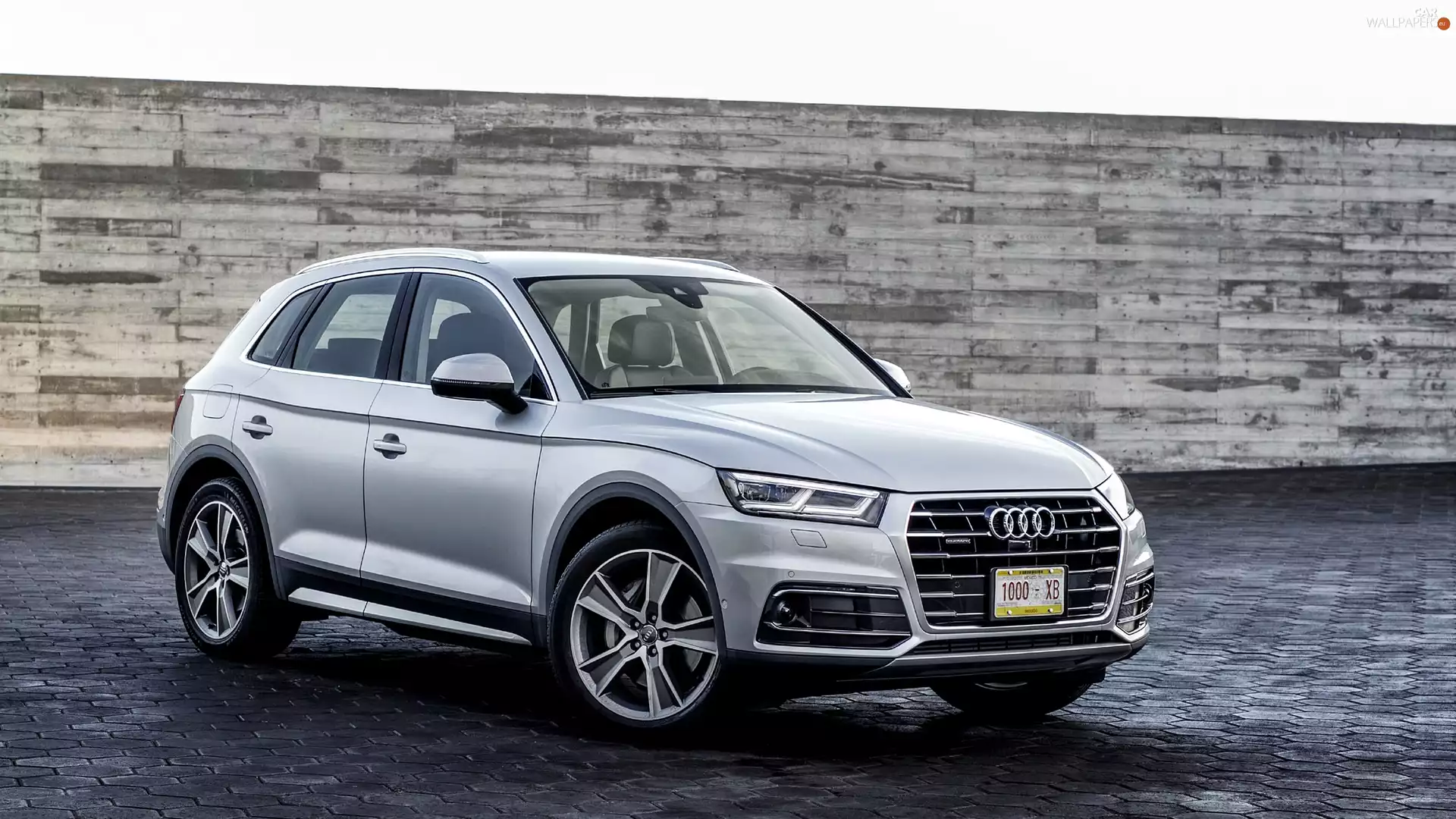2017, Silver, Audi Q5