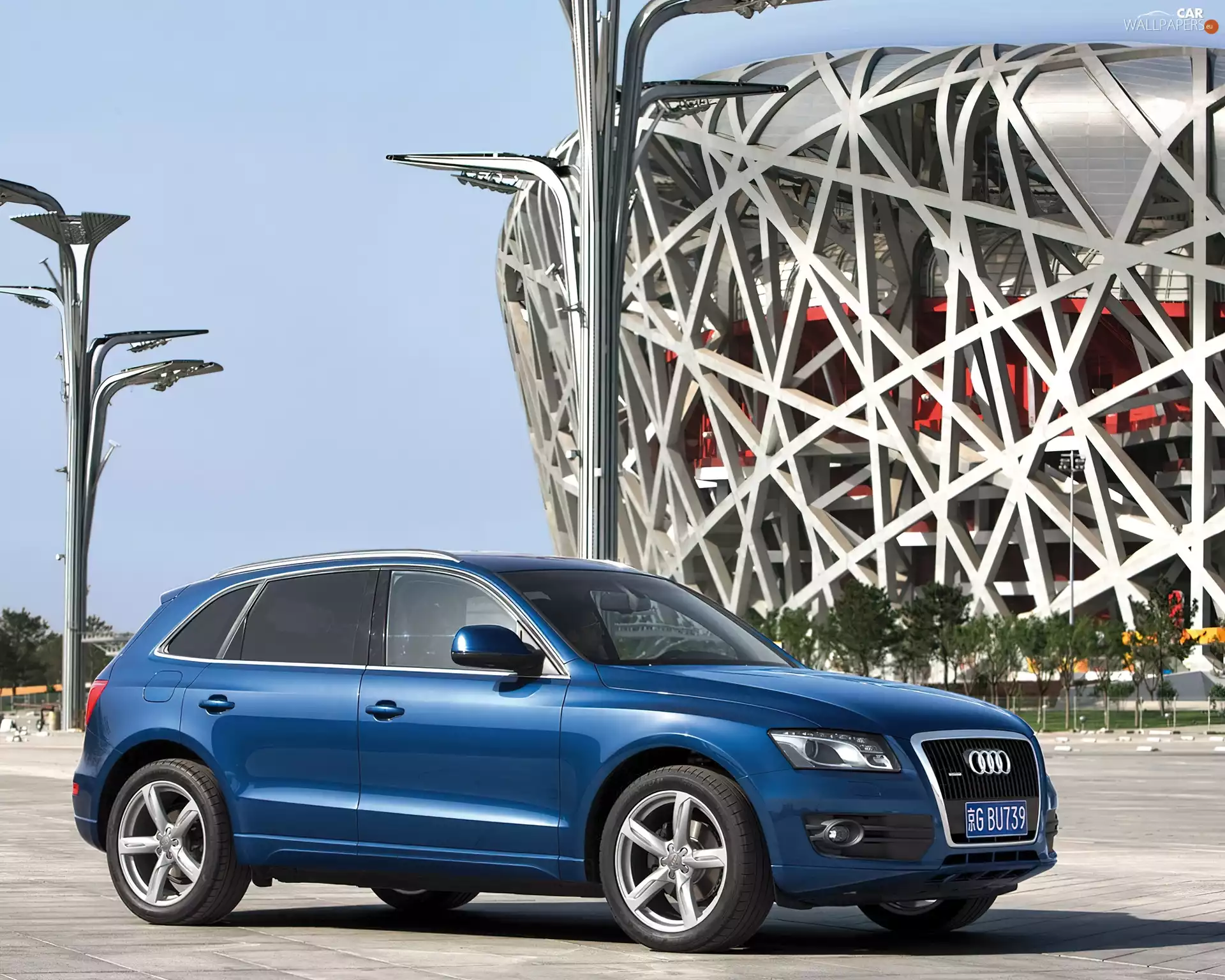 SUV, Blue, Audi Q5