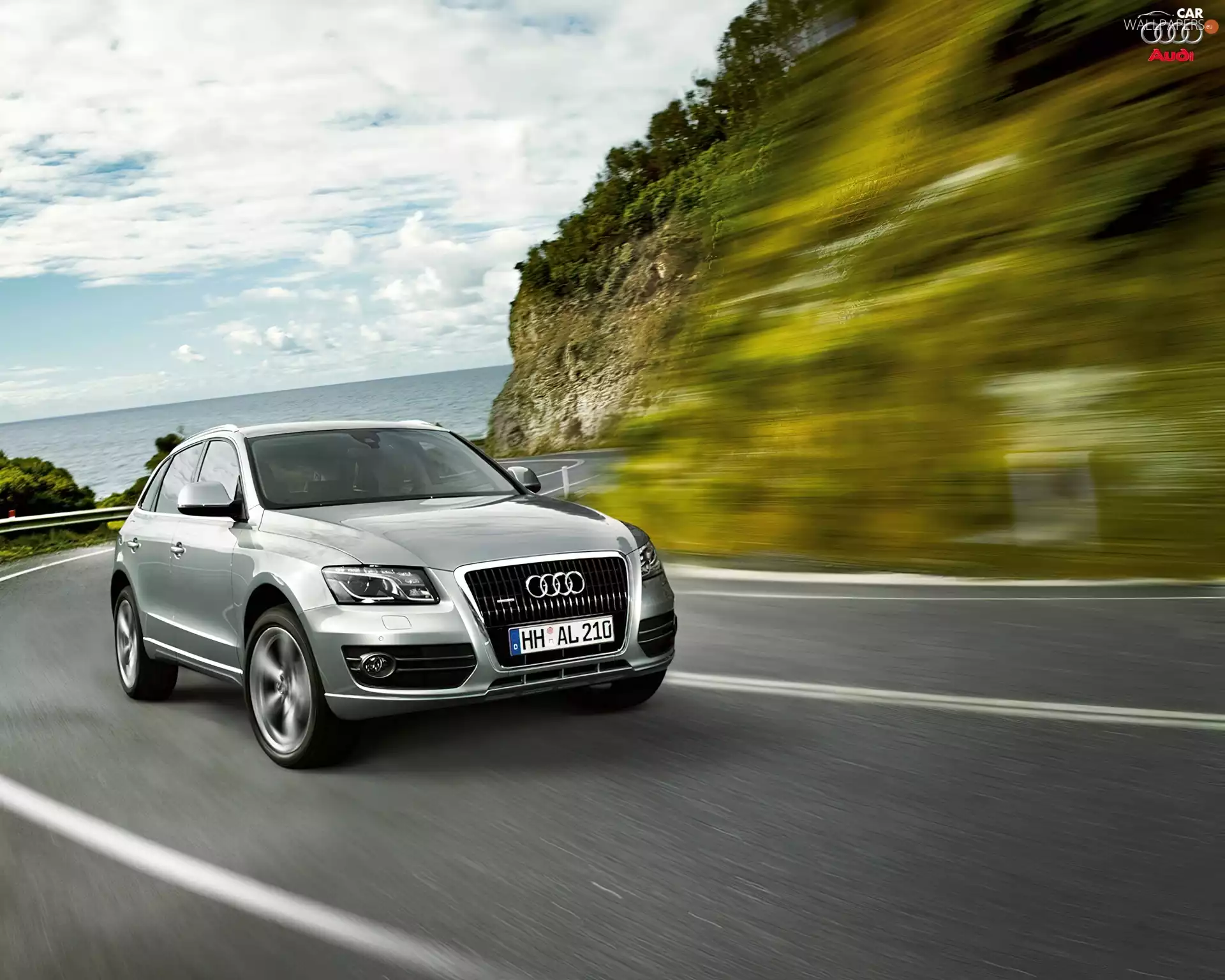Way, Silver, Audi Q5