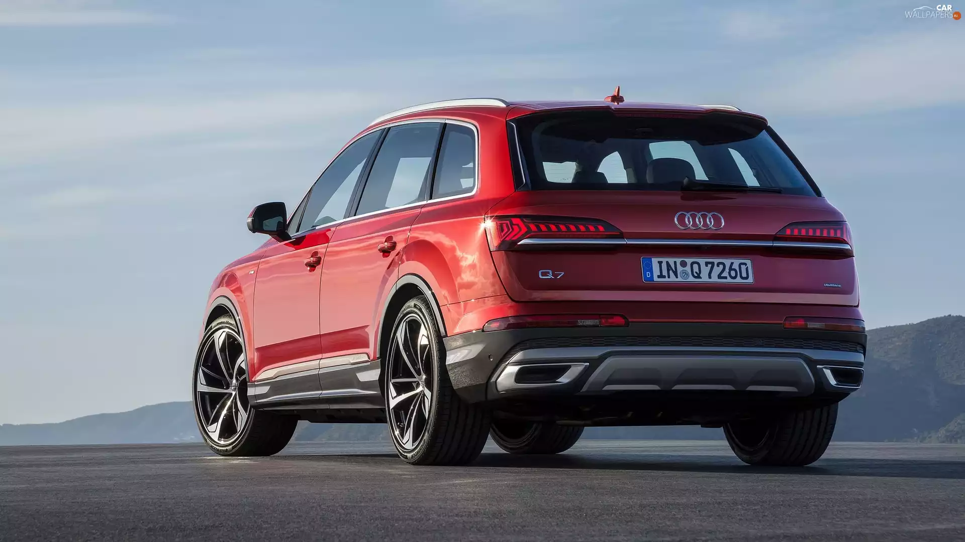 Back, Red, Audi Q7