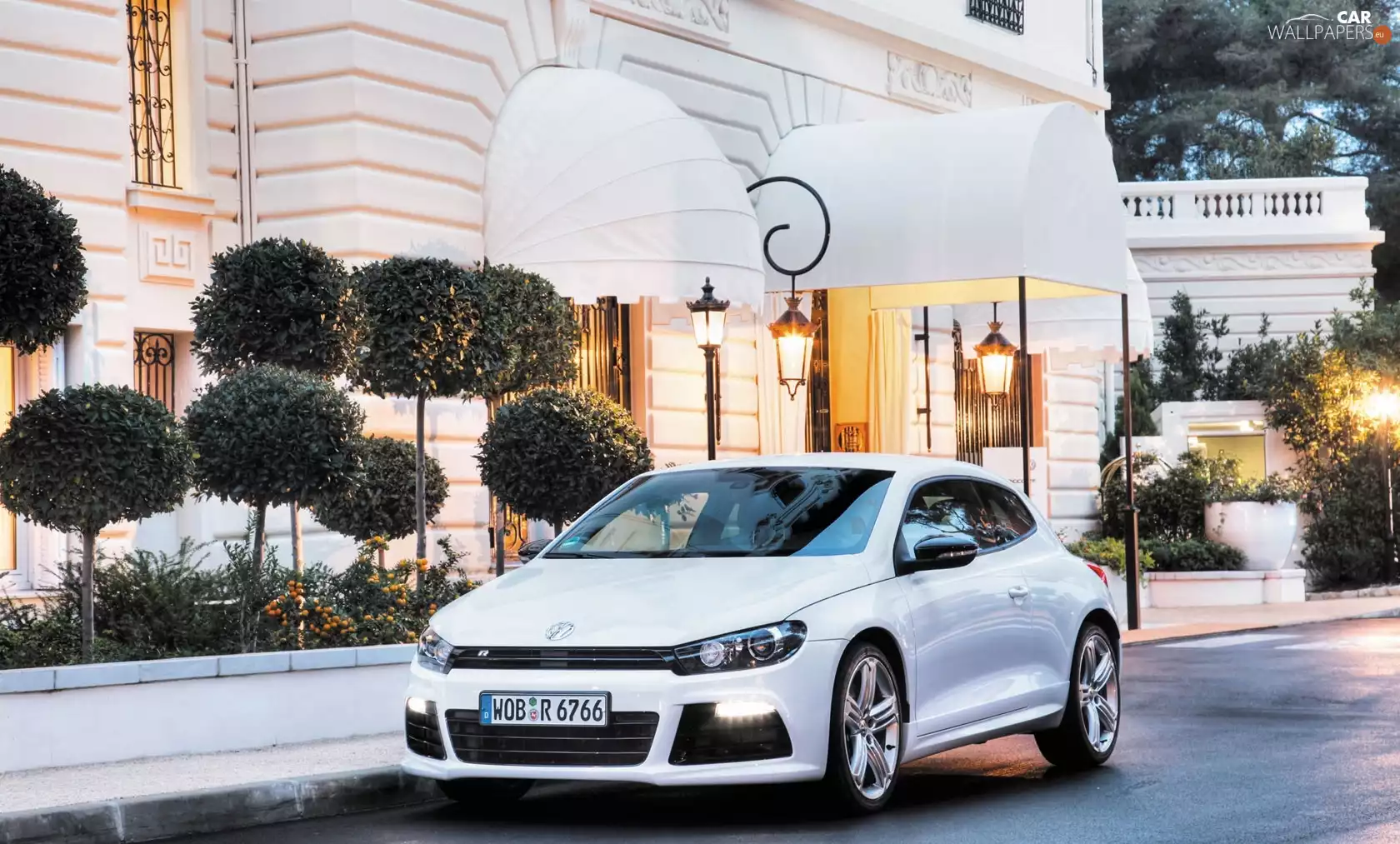 White, Volkswagen Scirocco R