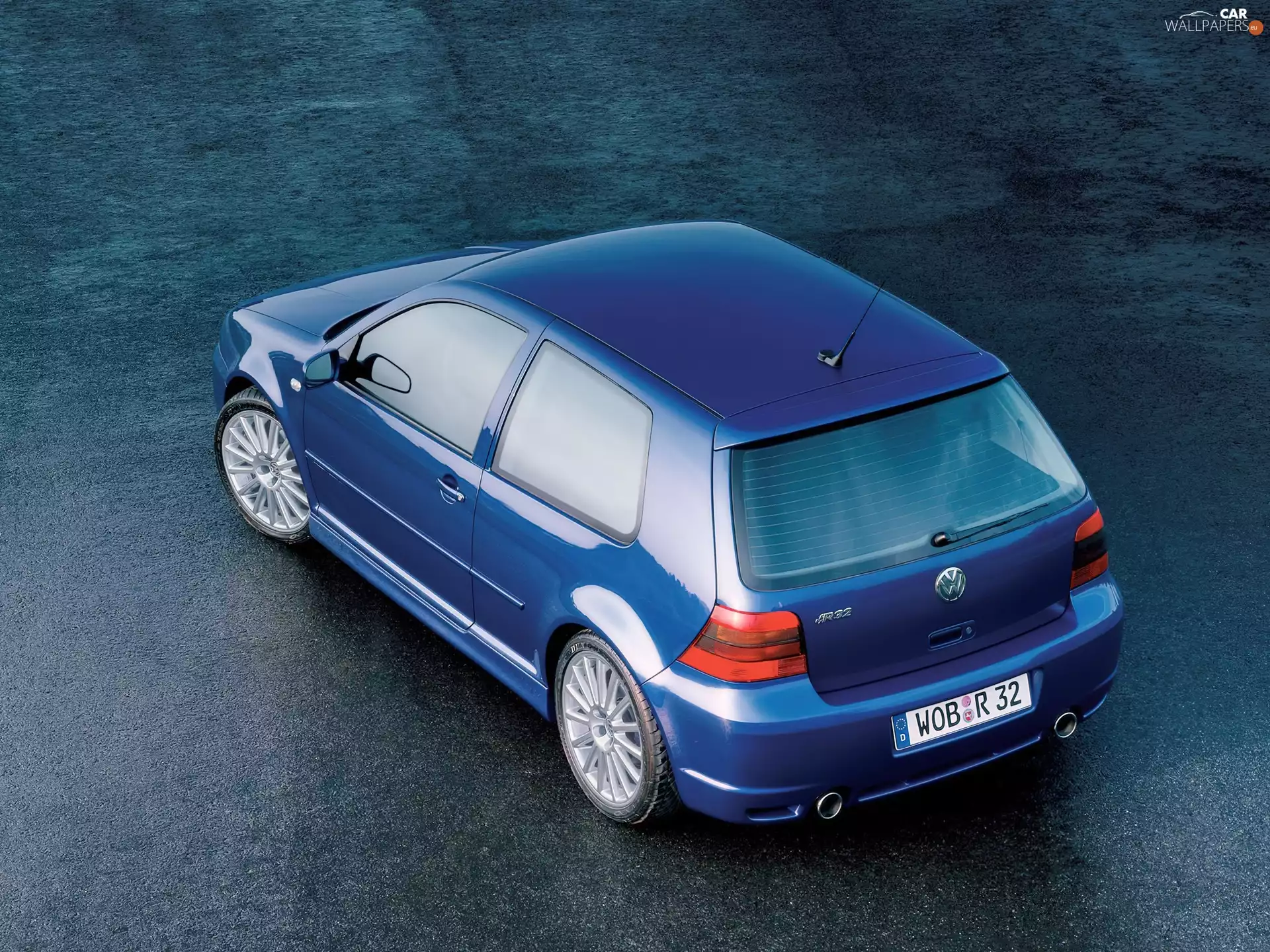 blue, Golf 4, R32