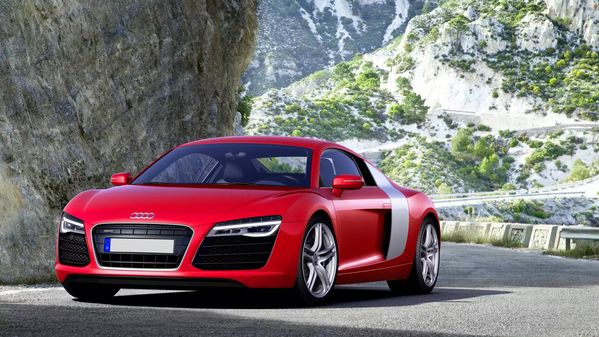 2013, Red, Audi R8