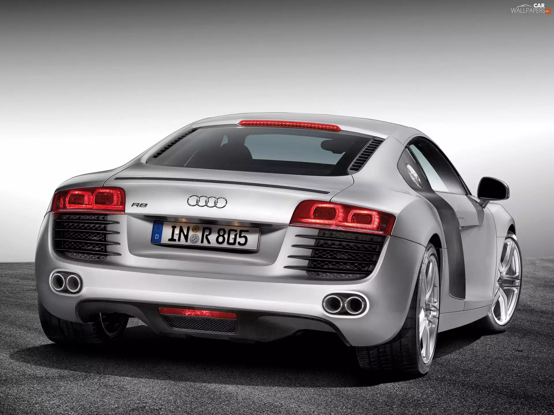 Audi R8, exhaust, FSI, system